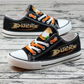 Anaheim Ducks Low Top Canvas Sport Sneakers Shoes For Men Women Fans