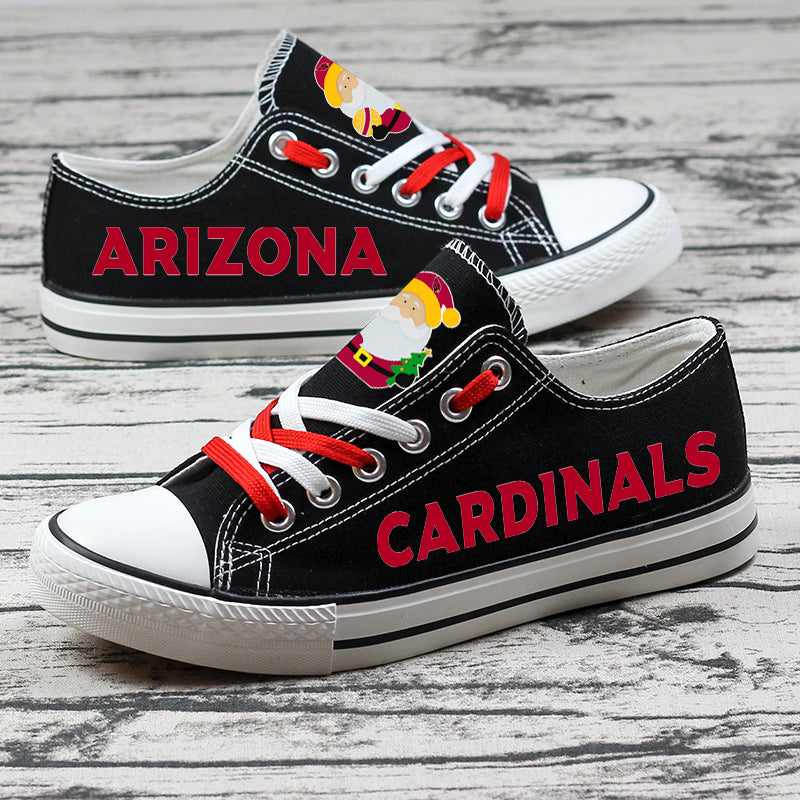 Arizona Cardinals Low Top Canvas Sport Sneakers Shoes For Men Women Fans