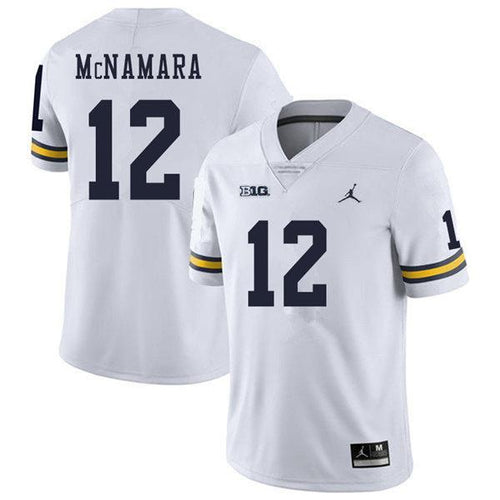 #12 Cade McNamara Alumni Men’s Michigan Wolverines Football Jersey Stitched
