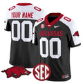 Arkansas Razorbacks Football Vapor Limited Custom Jersey