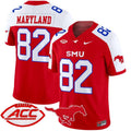 Men SMU Mustangs Football 2025 Vapor Limited Jersey - Stitched