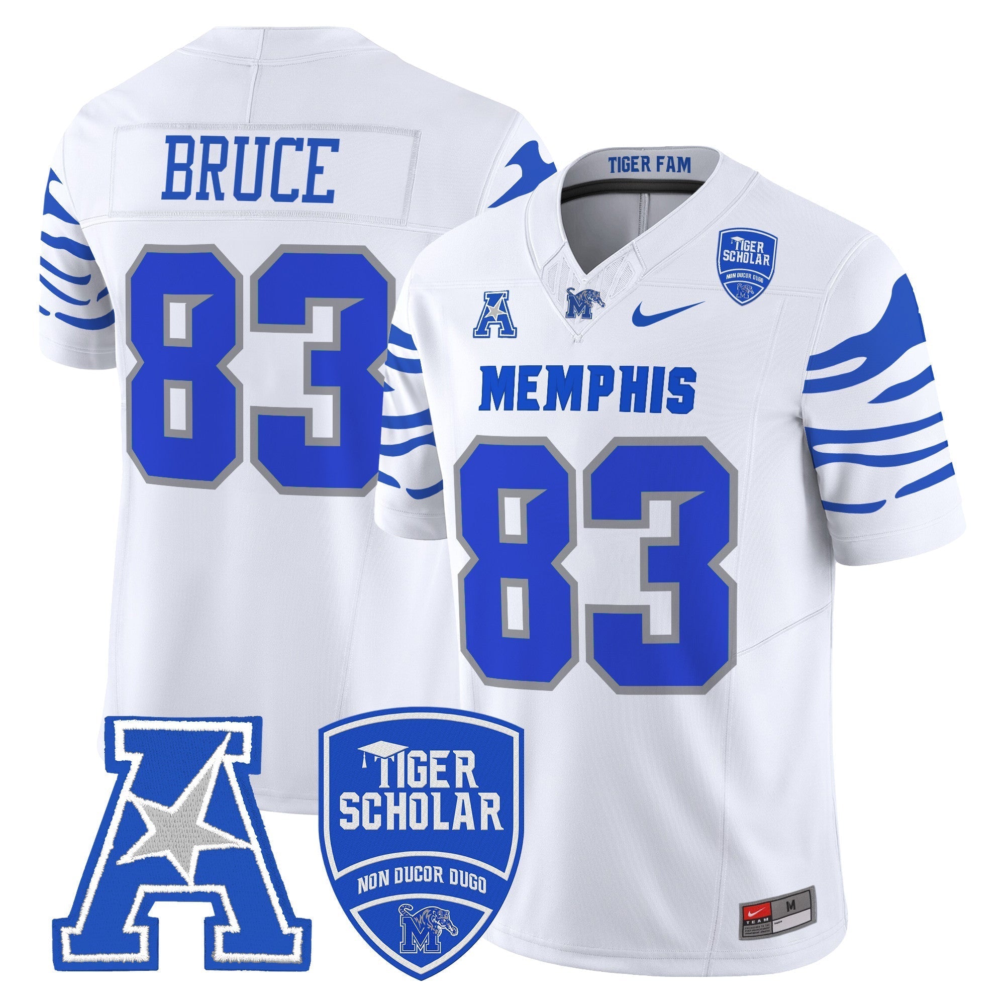 Memphis Tigers 2025 Vapor Limited Jersey - All Stitched