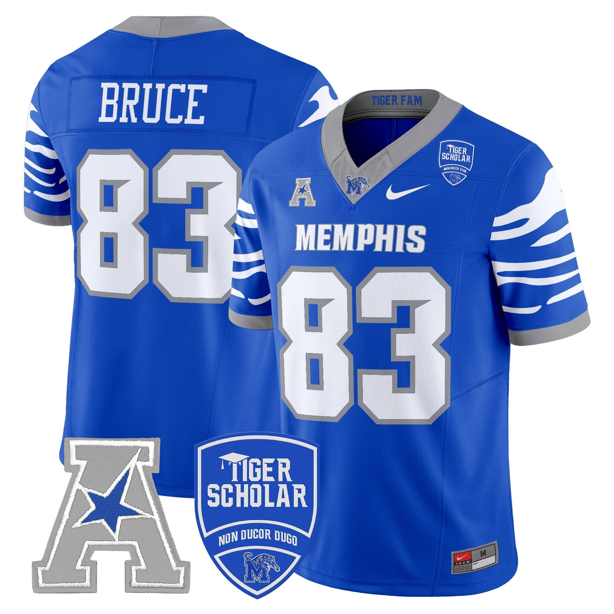 Memphis Tigers 2025 Vapor Limited Jersey - All Stitched