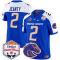 Men Boise State Broncos football 2025 The Fiesta Bowl Patch Vapor Limited Jersey