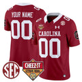 South Carolina Gamecocks 1980 Throwback Cheez-It Citrus Bowl Patch Vapor Limited Custom Jersey