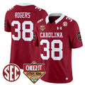 Men South Carolina Gamecocks 1980 Throwback Cheez-It Citrus Bowl Patch Vapor Limited Jersey