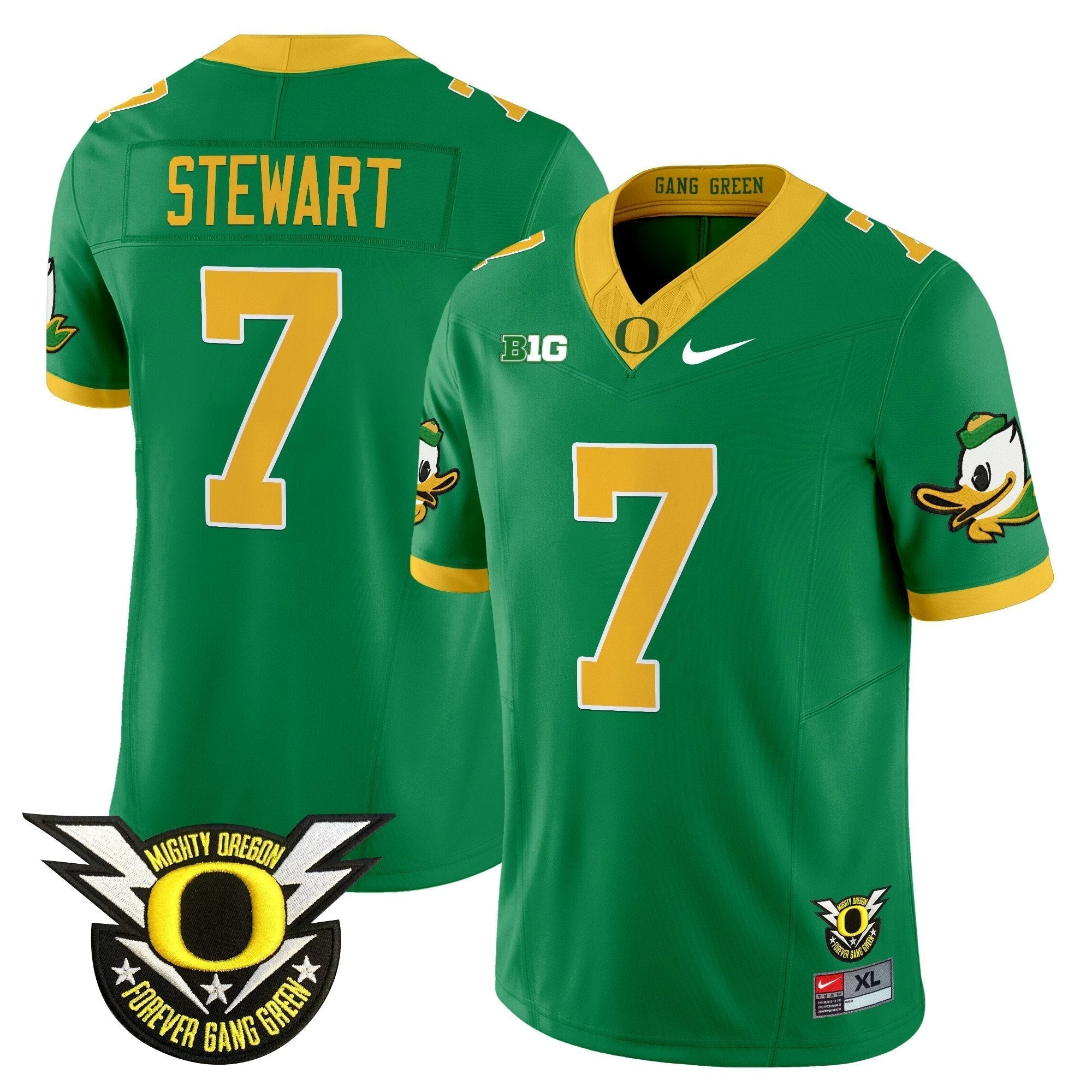 Oregon Ducks 2025 Vapor Limited Jersey V2 - All Stitched