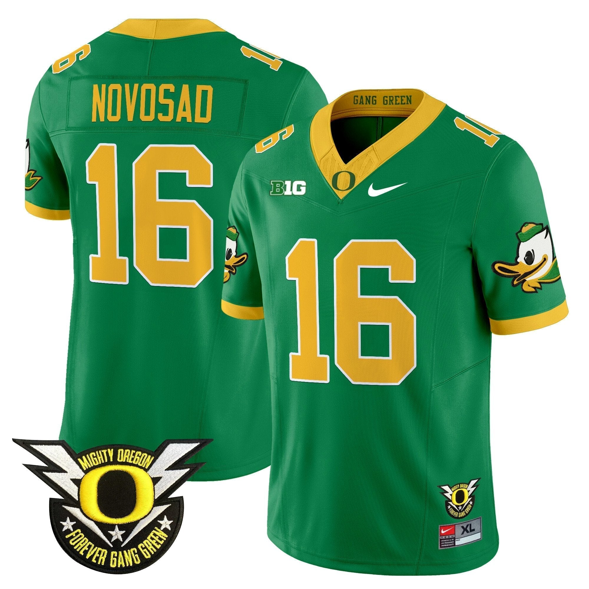Oregon Ducks 2025 Vapor Limited Jersey V2 - All Stitched
