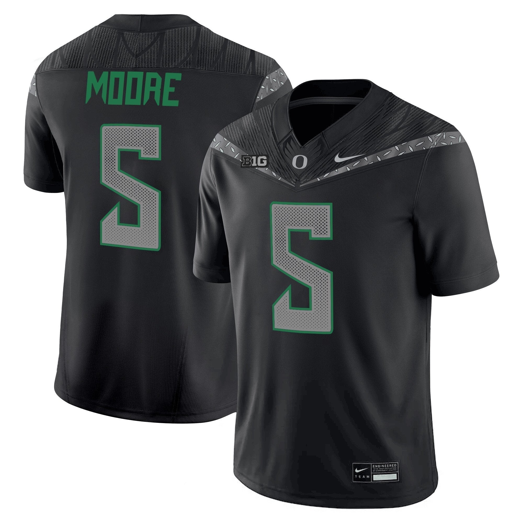 Oregon Ducks 2025 Vapor Limited Jersey V2 - All Stitched