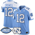 Men North Carolina Tar Heels Football 2025 Vapor Limited Jersey Stitched
