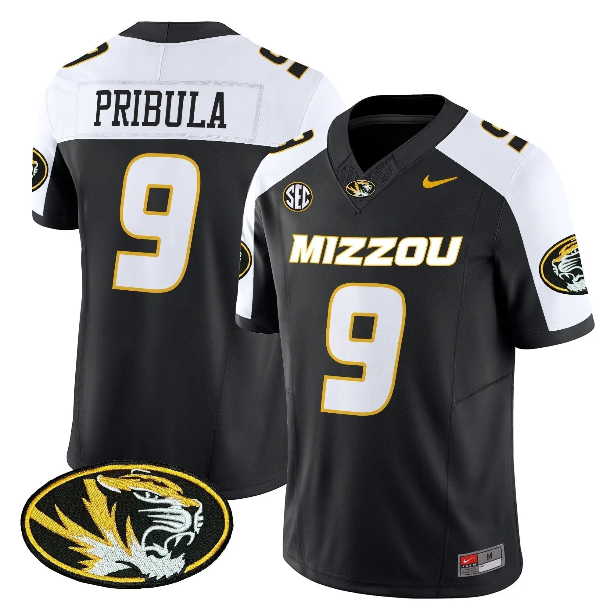 Men Missouri Tigers Football 2025 Vapor Limited Jersey Stitched