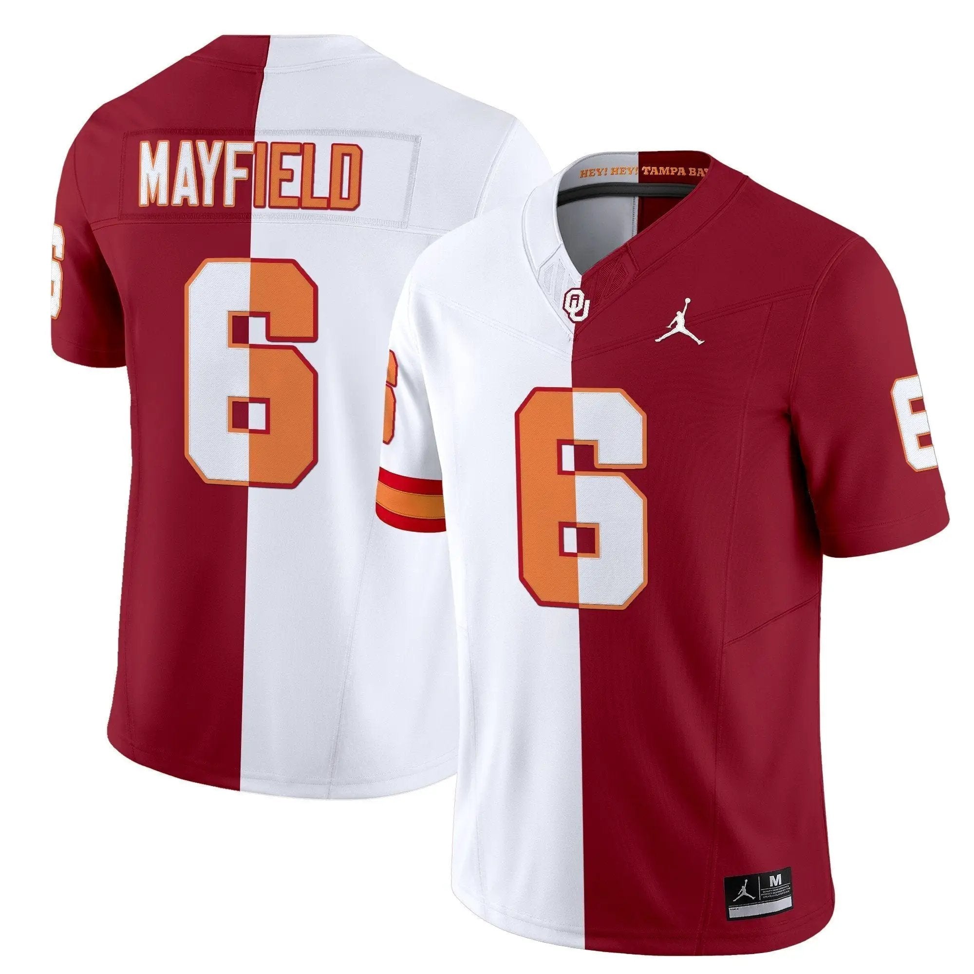Men Oklahoma Sooners Split Vapor Limited Jersey