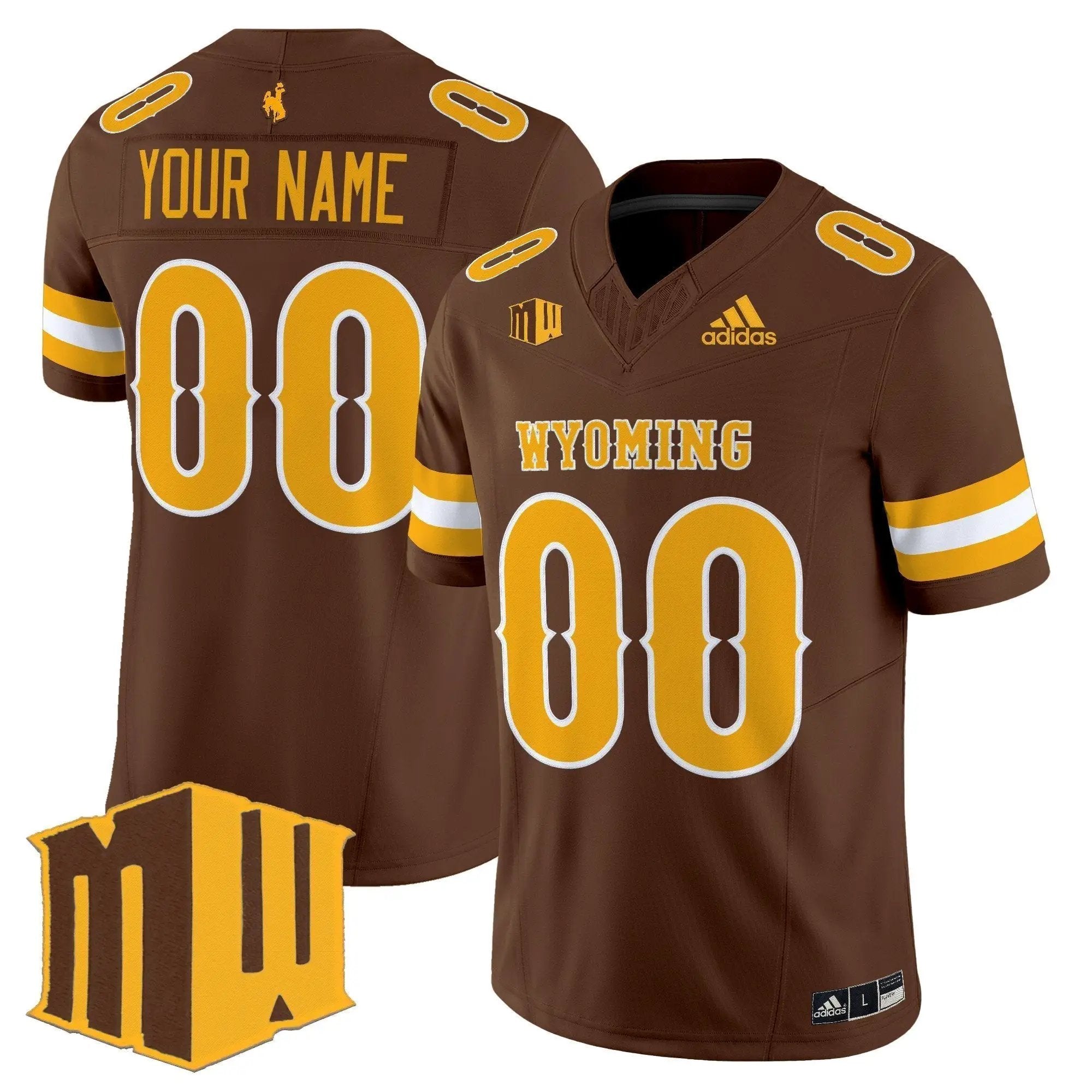 Wyoming Dallas Cowboys 2025 Vapor Limited Custom Jersey
