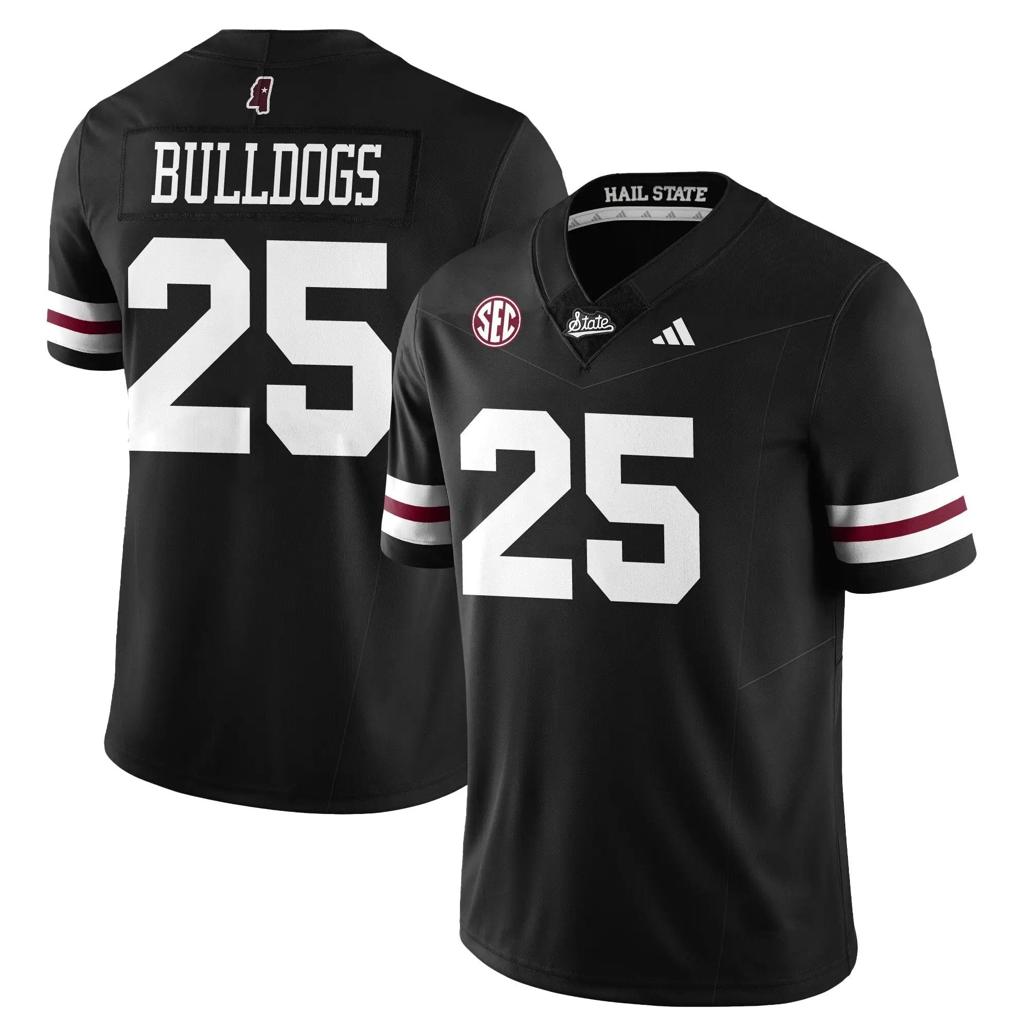 Men Mississippi State Football "Darkness" Limited Jersey
