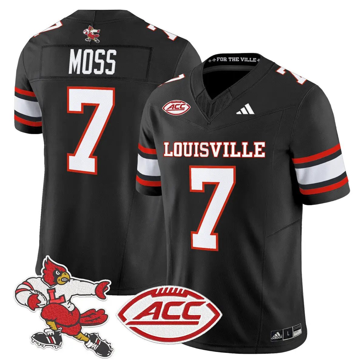 Men Louisville Cardinals '1980s Throwback' Vapor Limited Jersey Football