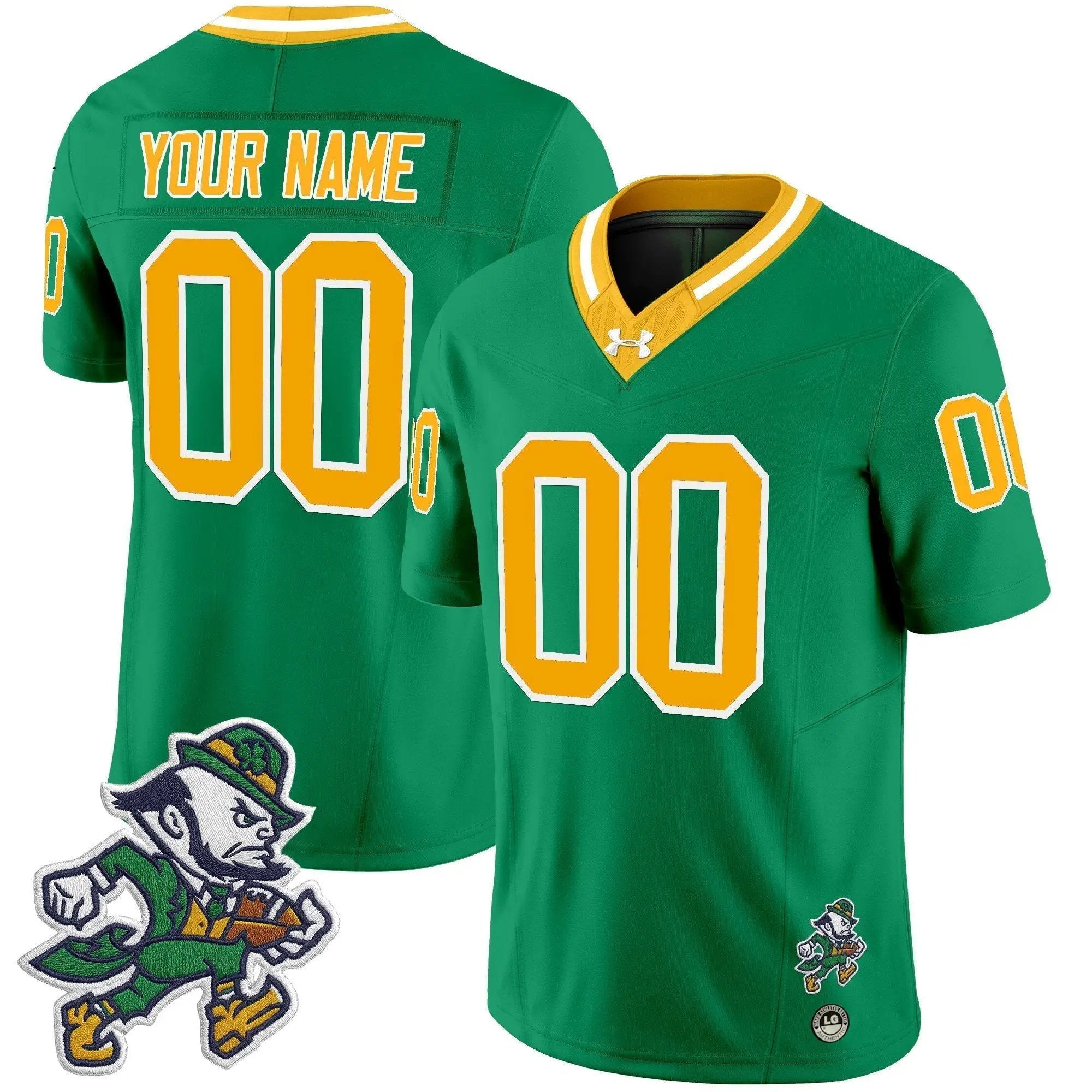 Nike Notre Dame Fighting Football 2025 'Gridiron Leprechaun Edition' Vapor Limited Custom Jersey