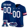 Florida Atlantic Football Owls 2025 Vapor Limited Custom Jersey