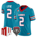 Men New Mexico Football Lobos 2025 Vapor Limited Jersey