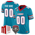 New Mexico Lobos 2025 Football Vapor Limited Custom Jersey Stitched