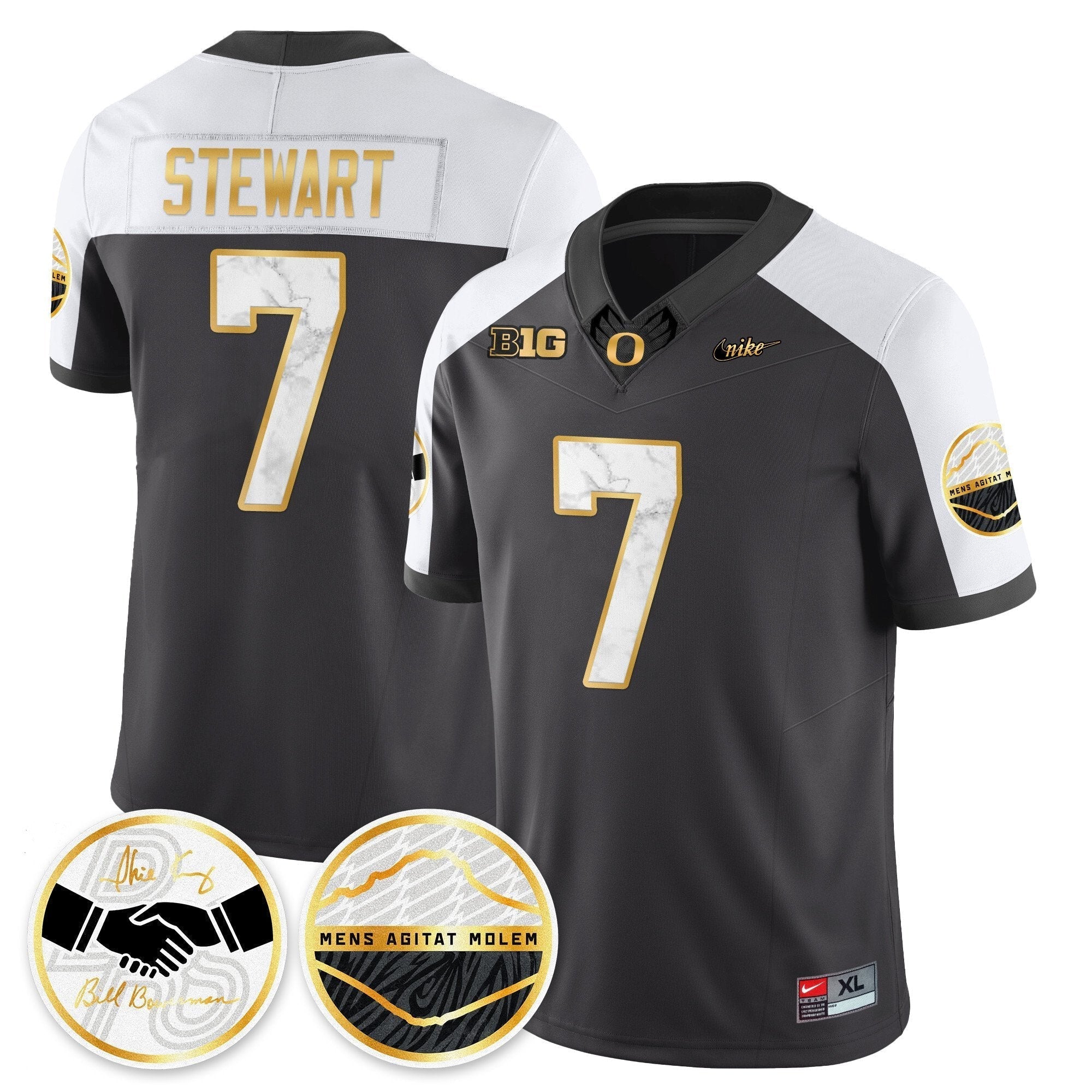 Oregon Ducks 2025 "Shoe Duck" Jersey V1 - All Stitched