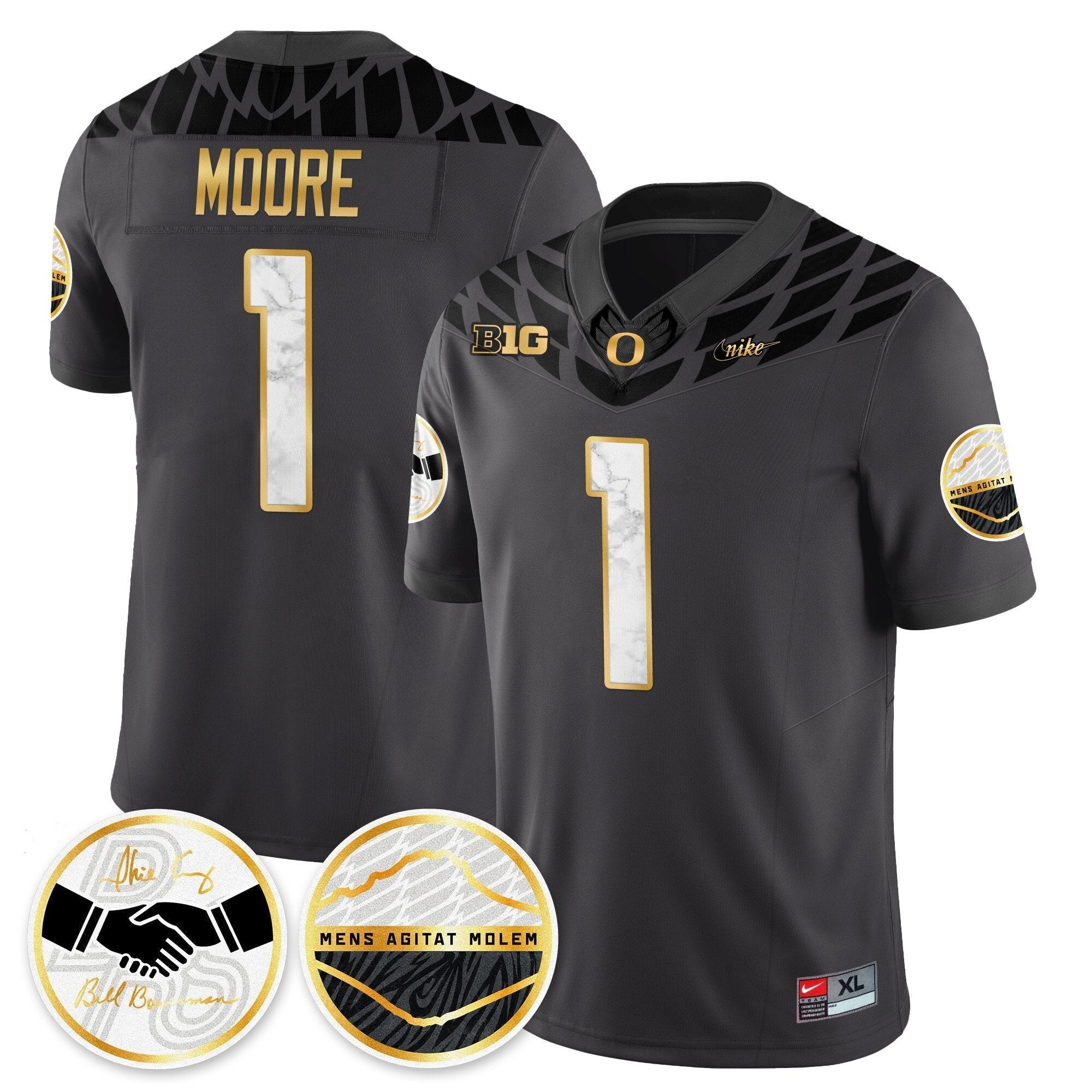 Oregon Ducks 2025 "Shoe Duck" Jersey V1 - All Stitched