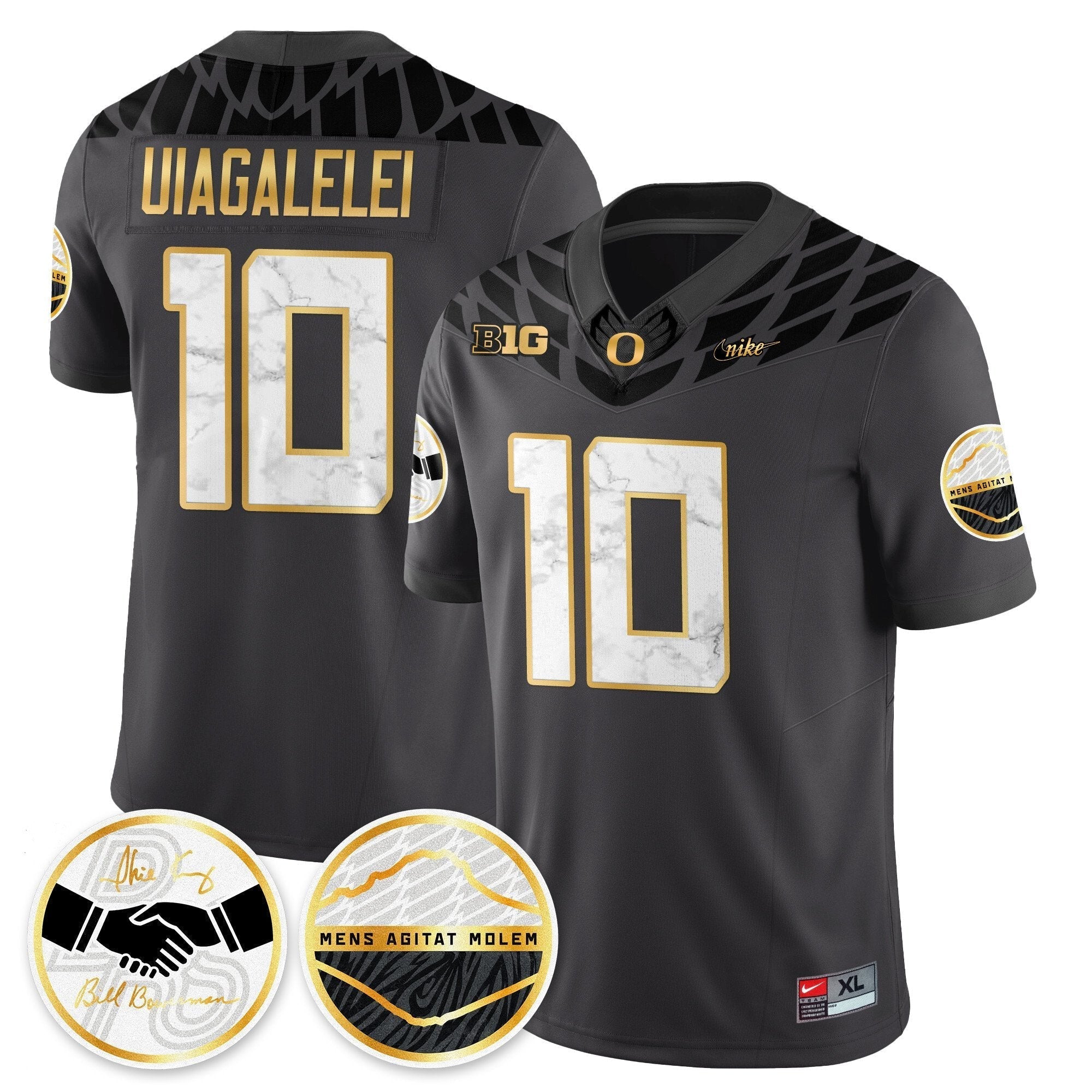 Oregon Ducks 2025 "Shoe Duck" Jersey V1 - All Stitched