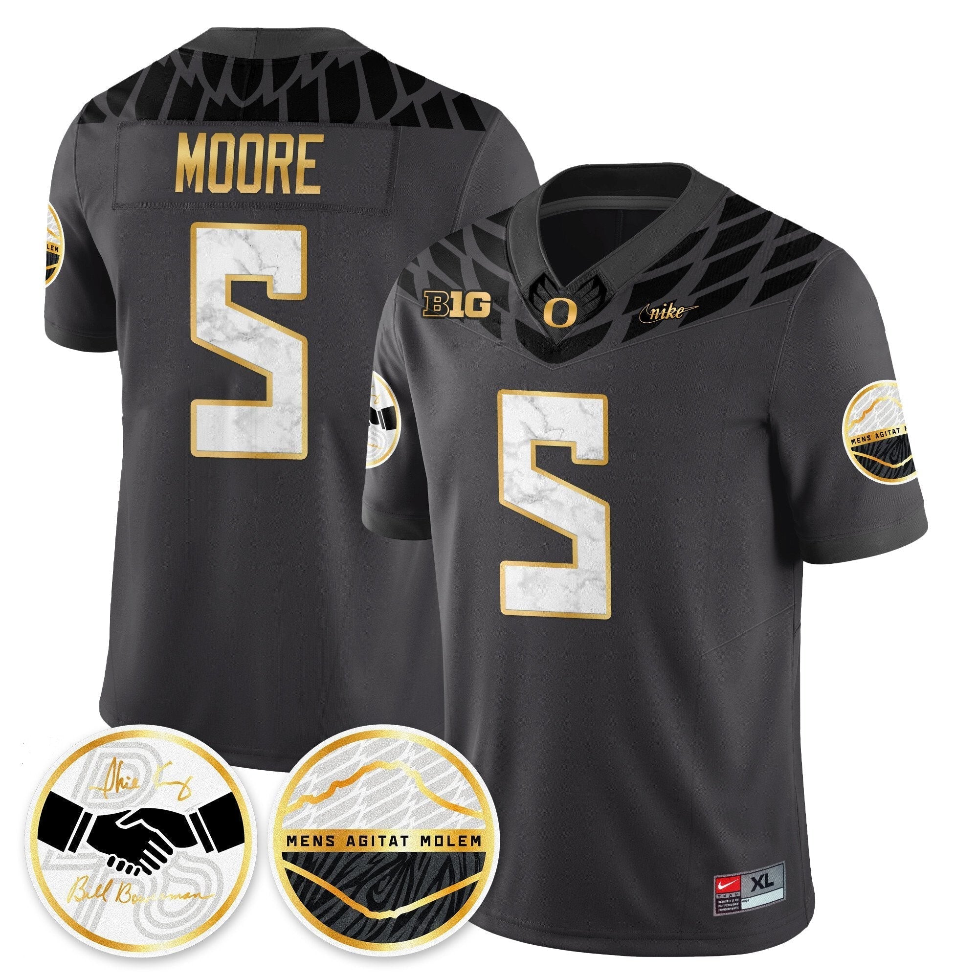 Oregon Ducks 2025 "Shoe Duck" Jersey V1 - All Stitched