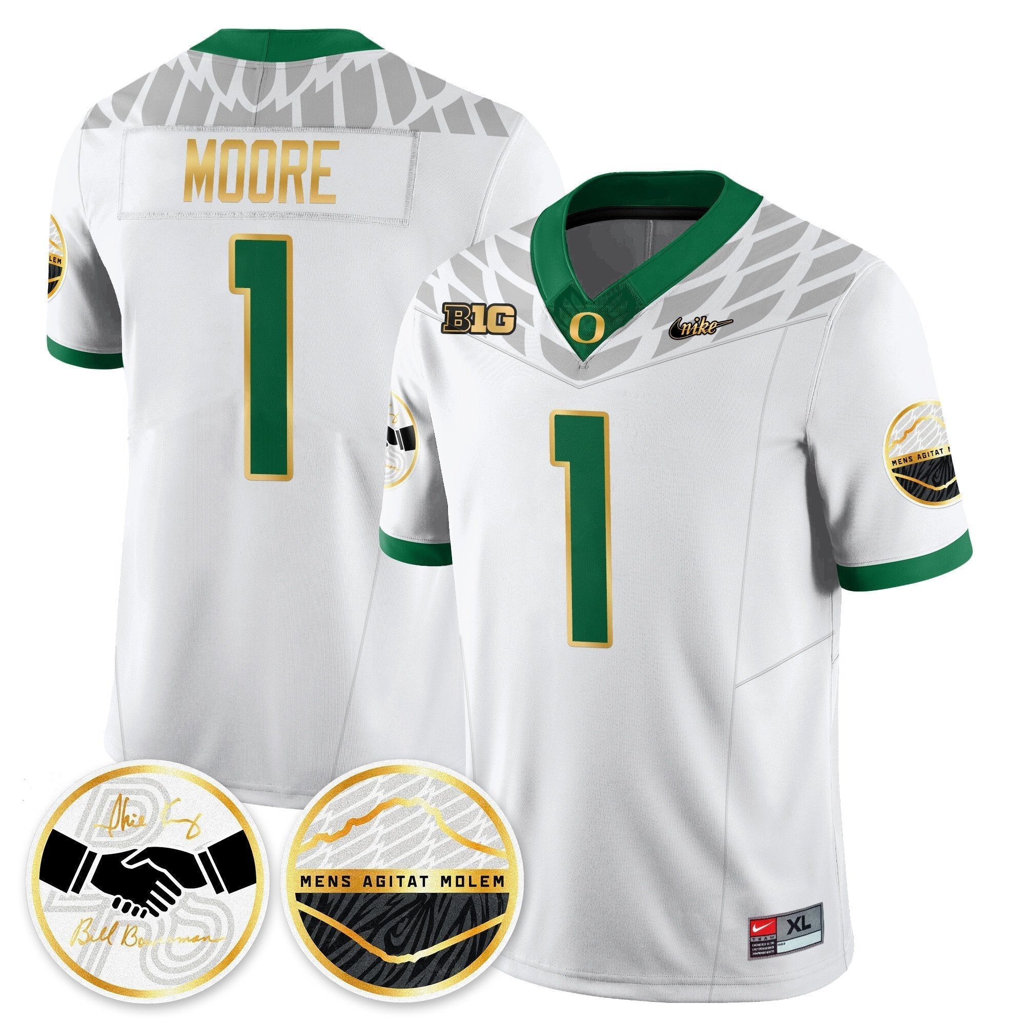 Oregon Ducks 2025 "Shoe Duck" Jersey V1 - All Stitched