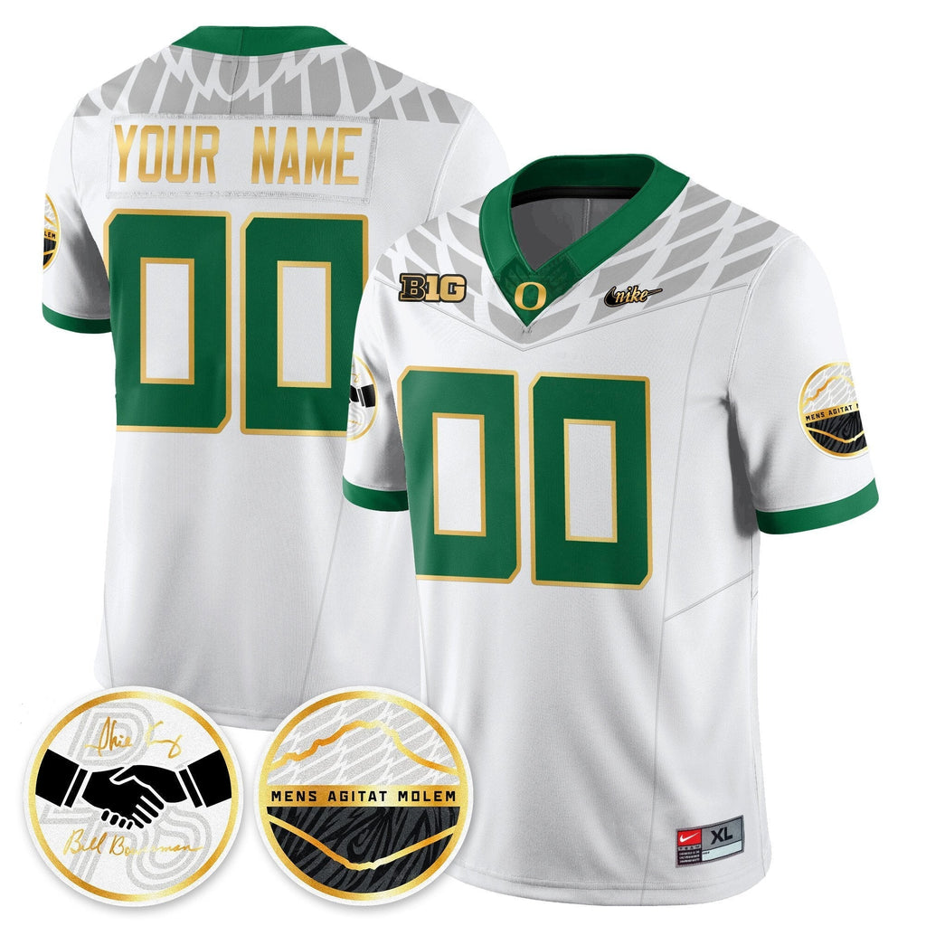 Oregon Ducks 2025 "Shoe Duck" Jersey V1 - All Stitched
