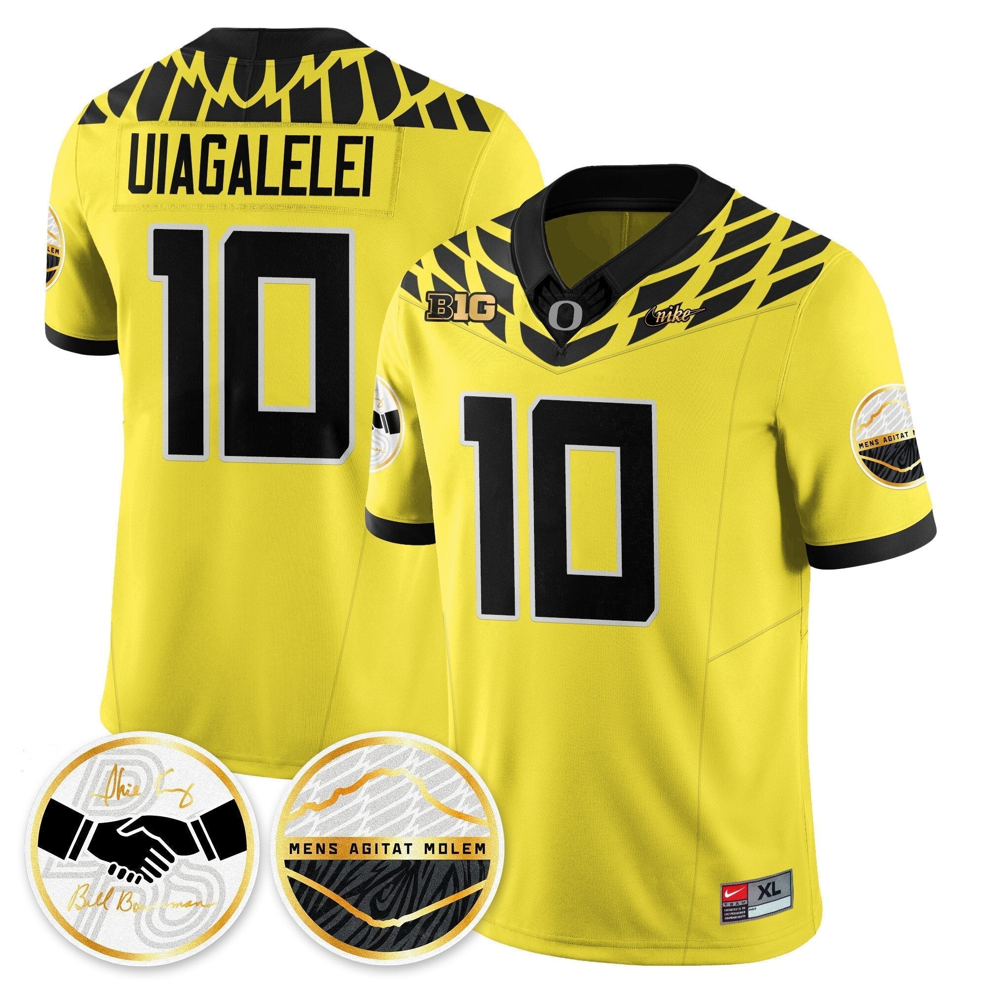 Oregon Ducks 2025 "Shoe Duck" Jersey V1 - All Stitched