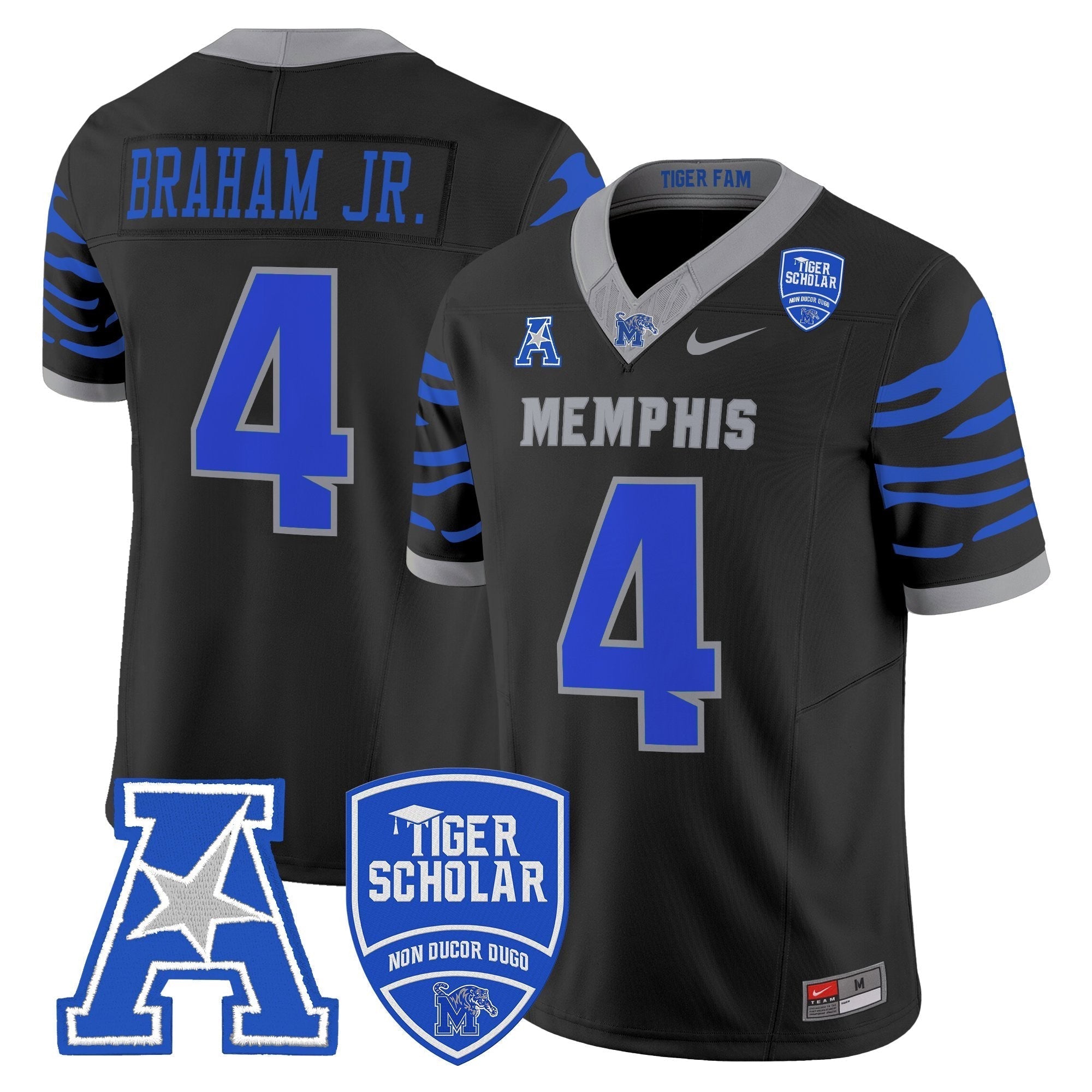 Memphis Tigers 2025 Vapor Limited Jersey - All Stitched
