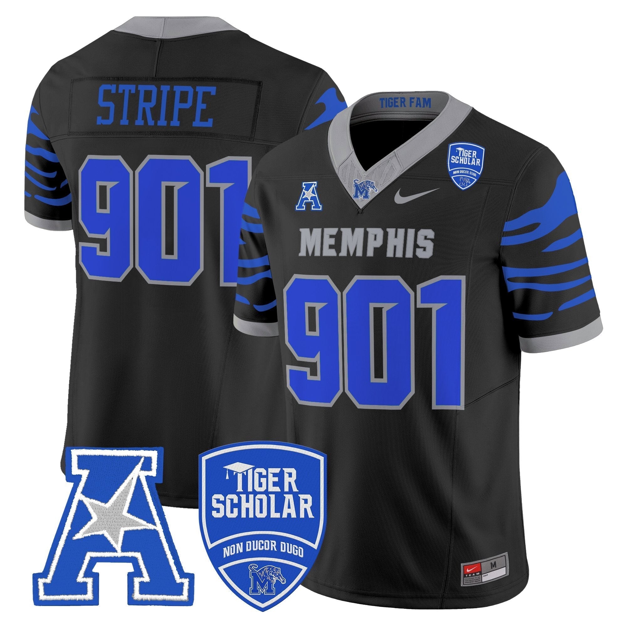 Memphis Tigers 2025 Vapor Limited Jersey - All Stitched