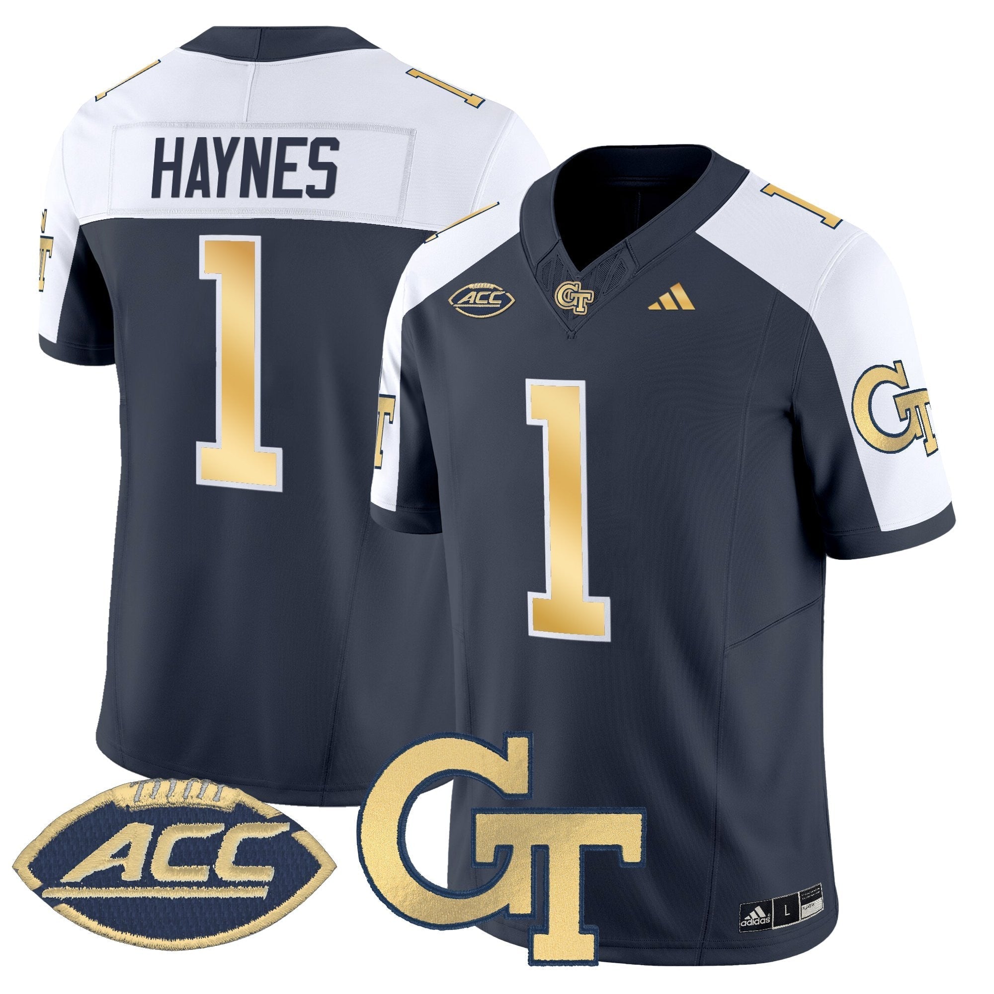 Georgia Tech Yellow Jackets 2025 Vapor Limited Jersey - All stitched