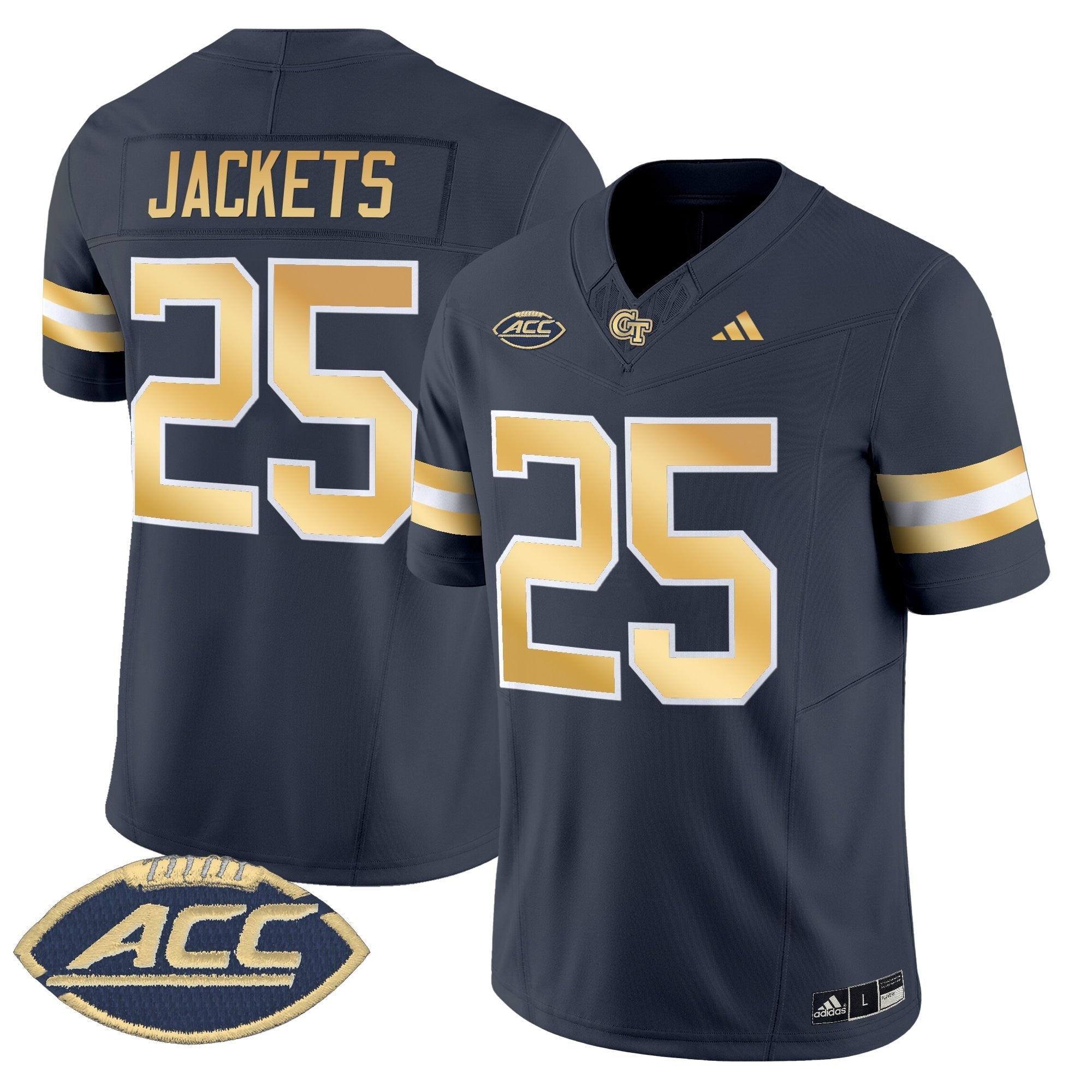 Georgia Tech Yellow Jackets 2025 Vapor Limited Jersey - All stitched