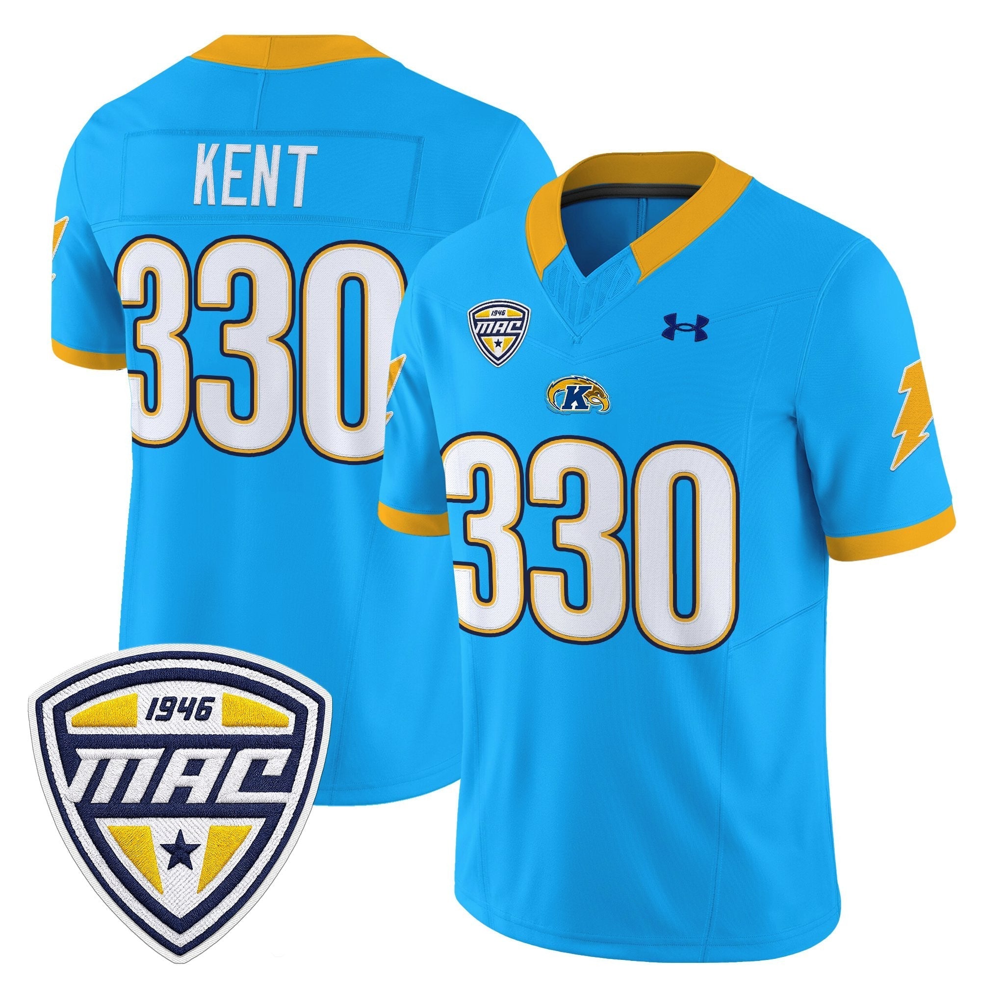 Kent State Golden Flashes 2025 Vapor Limited Jersey - All Stitched