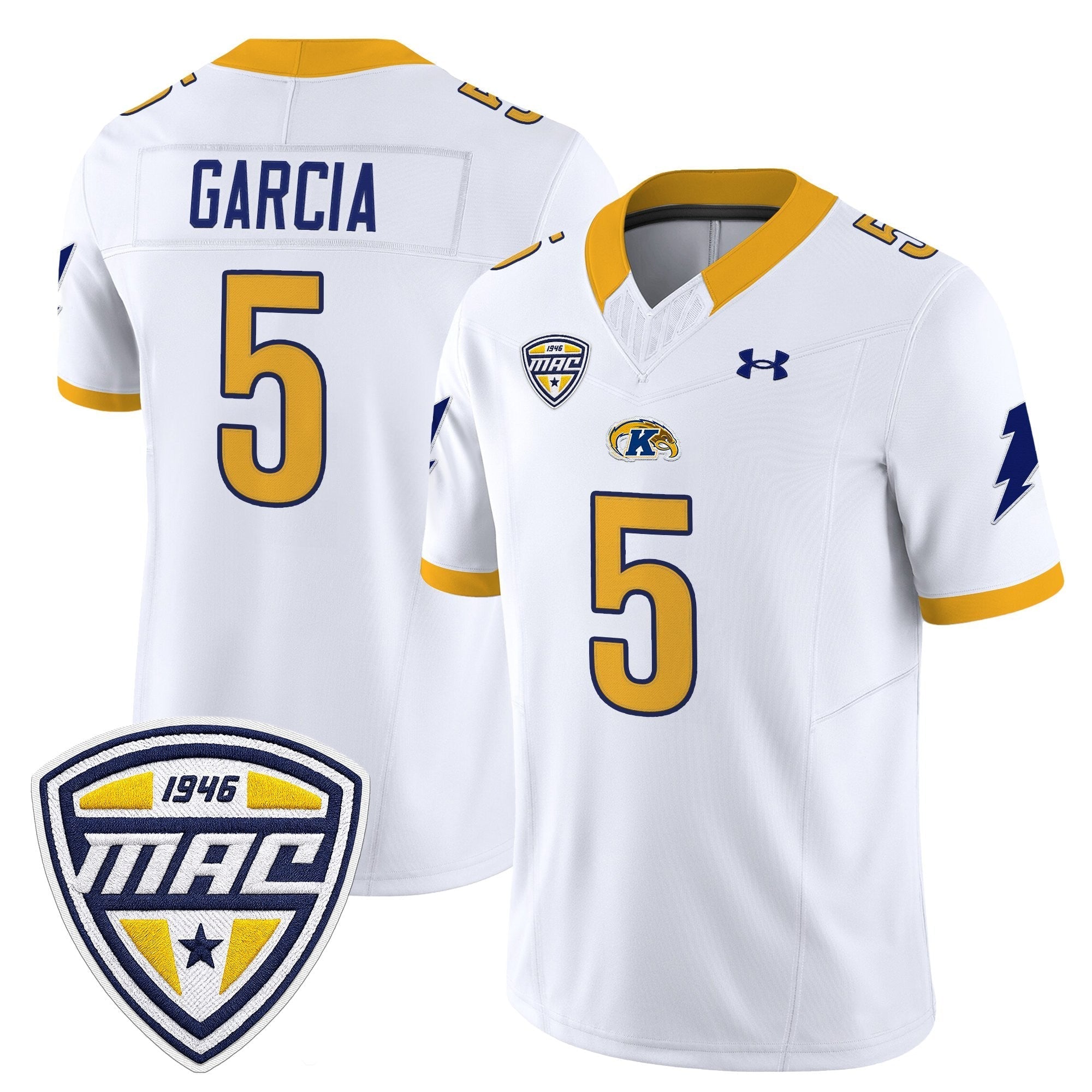 Kent State Golden Flashes 2025 Vapor Limited Jersey - All Stitched
