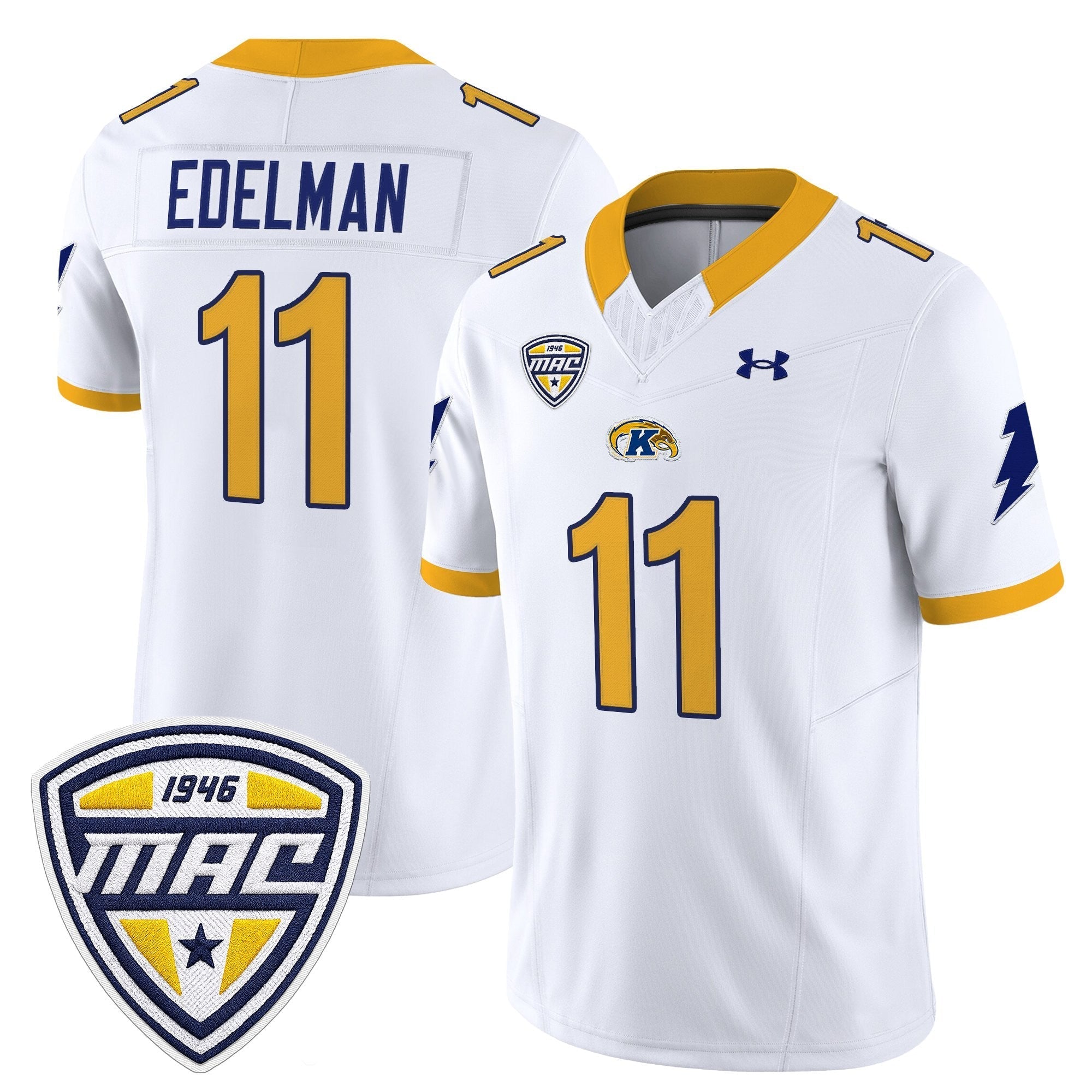 Kent State Golden Flashes 2025 Vapor Limited Jersey - All Stitched