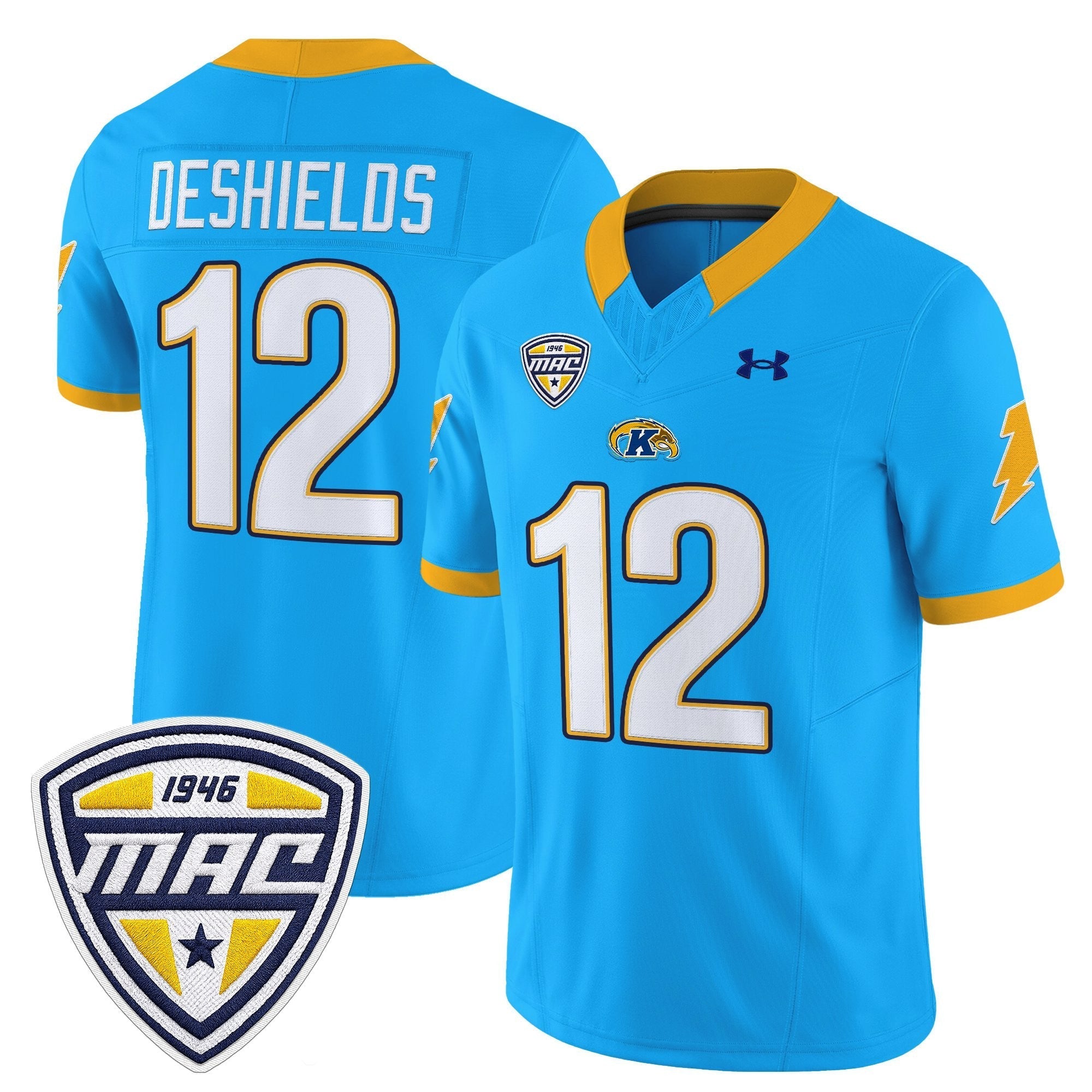 Kent State Golden Flashes 2025 Vapor Limited Jersey - All Stitched