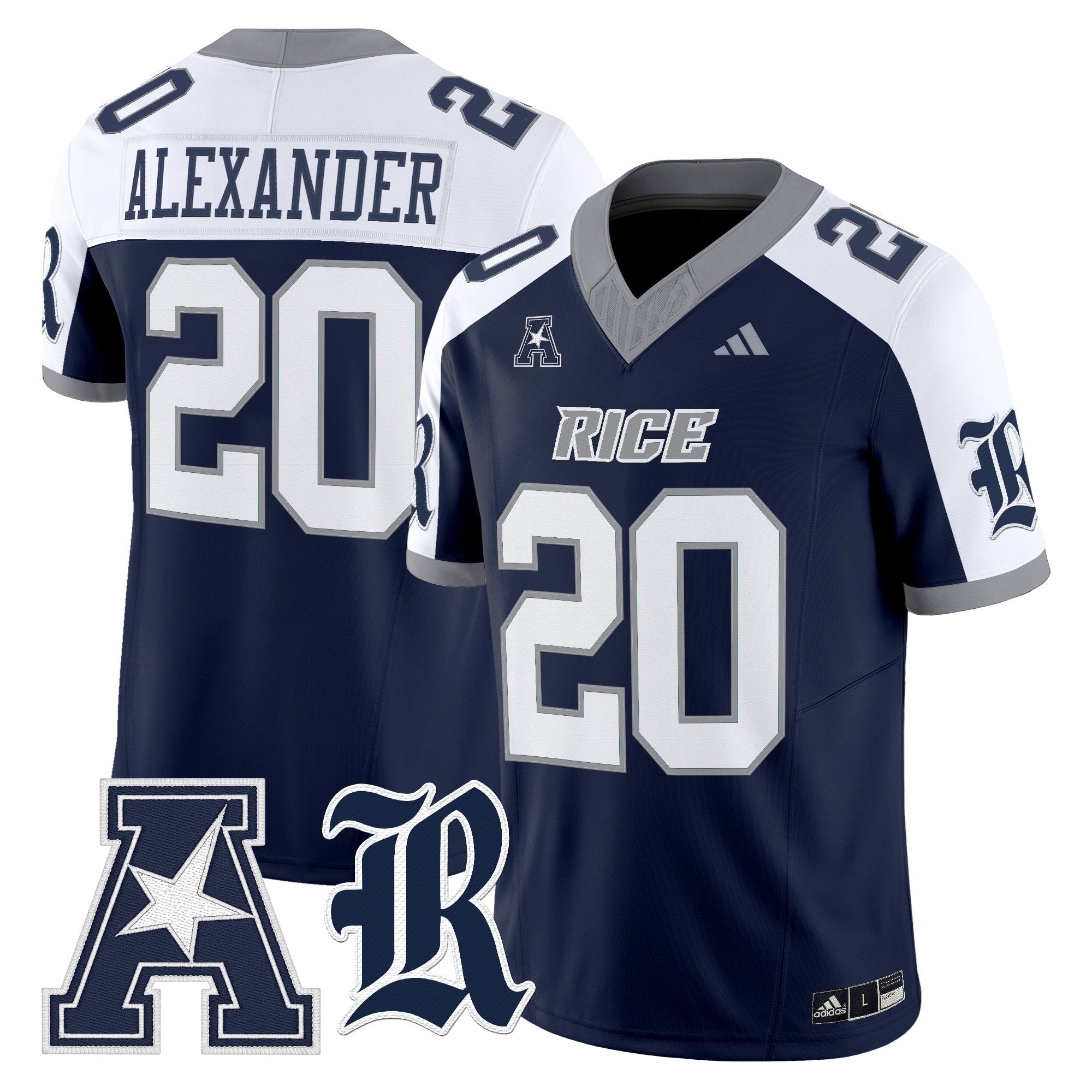 Rice Owls 2025 Vapor Limited Jersey - All Stitched