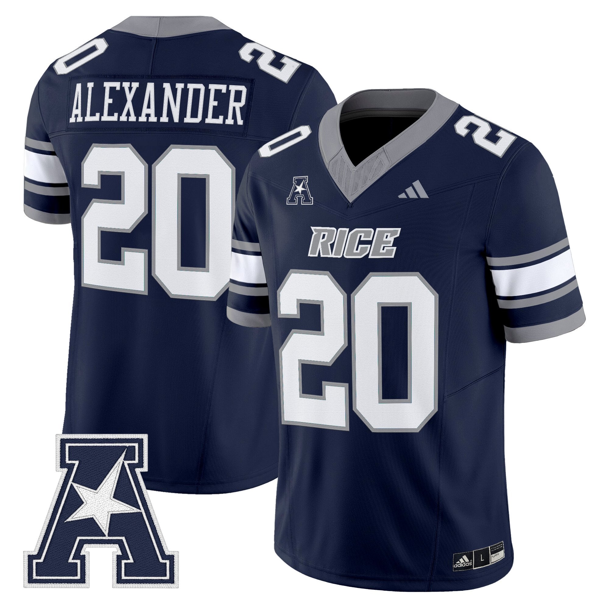 Rice Owls 2025 Vapor Limited Jersey - All Stitched