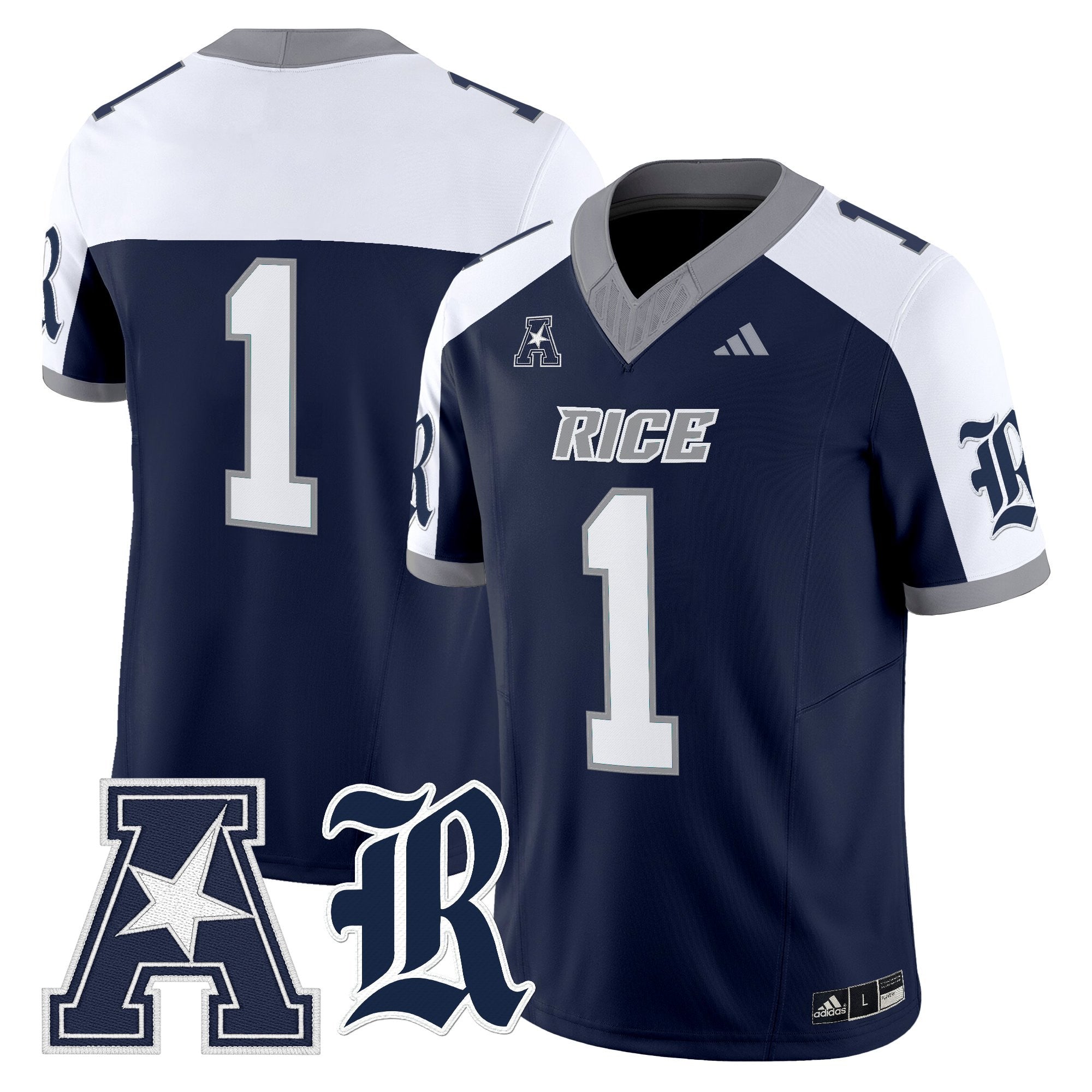 Rice Owls 2025 Vapor Limited Jersey - All Stitched