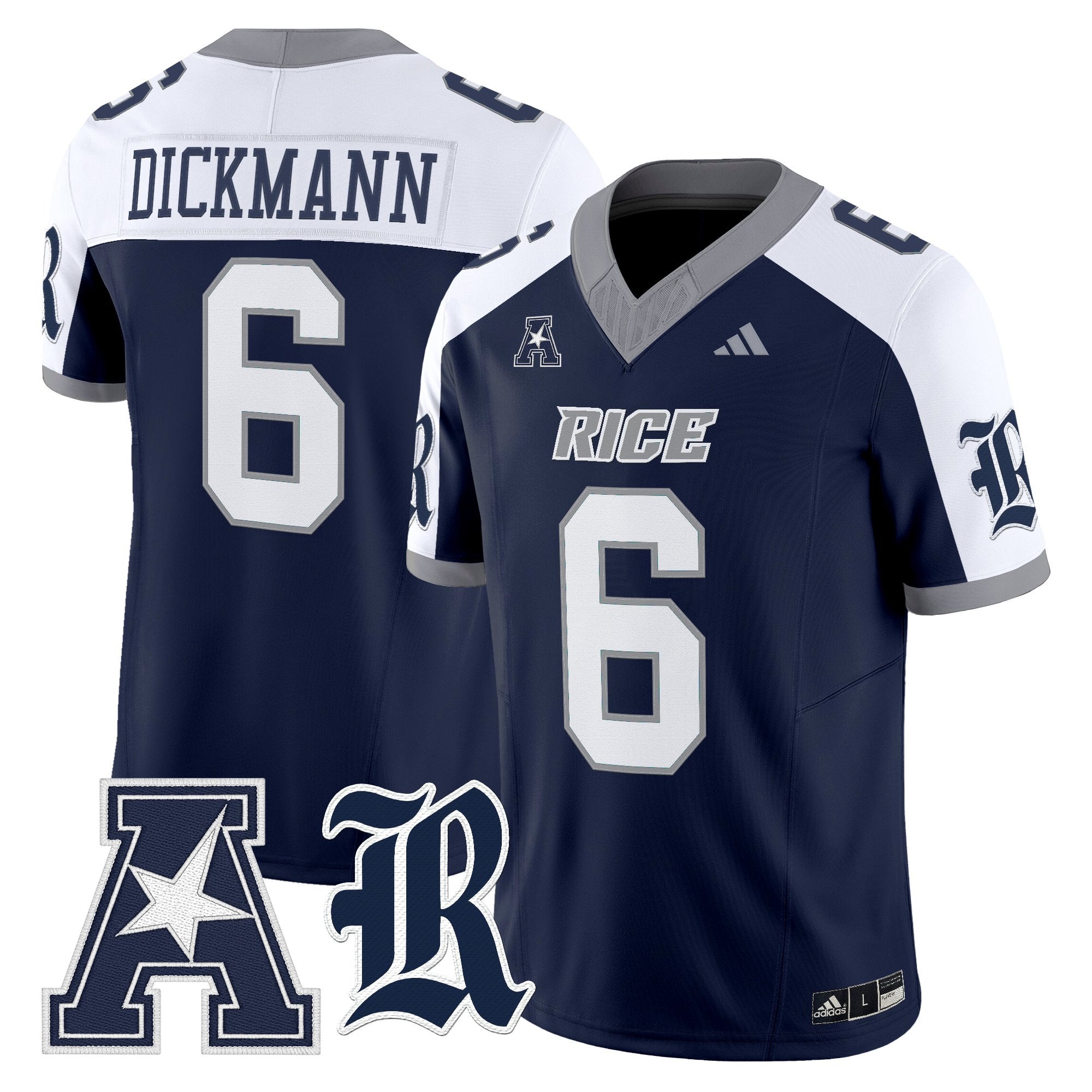 Rice Owls 2025 Vapor Limited Jersey - All Stitched