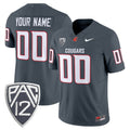 Washington State Cougars 2025 Vapor Limited Custom Jersey V2 - All Stitched