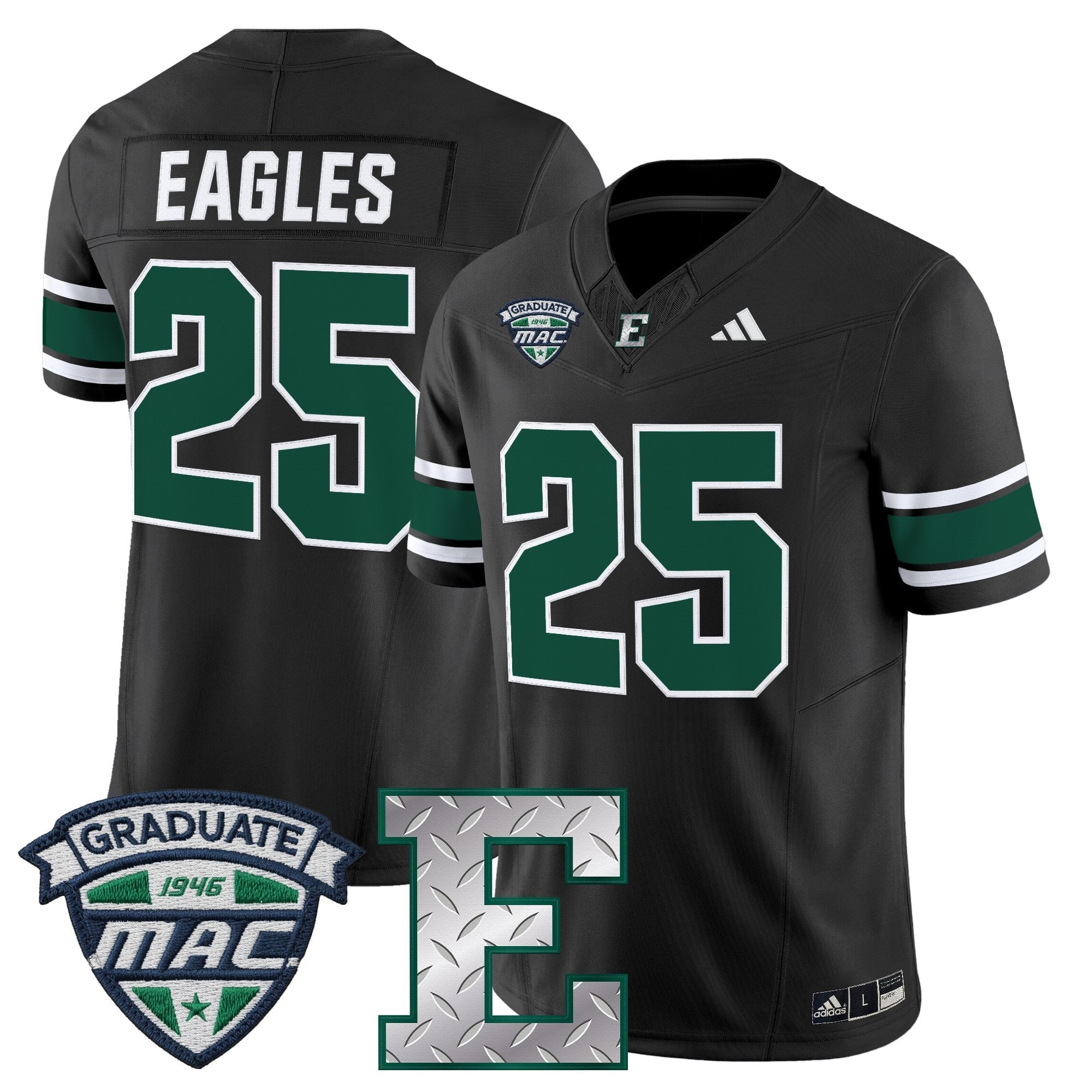 Eastern Michigan Eagles 2025 Vapor Limited Jersey - All Stitched