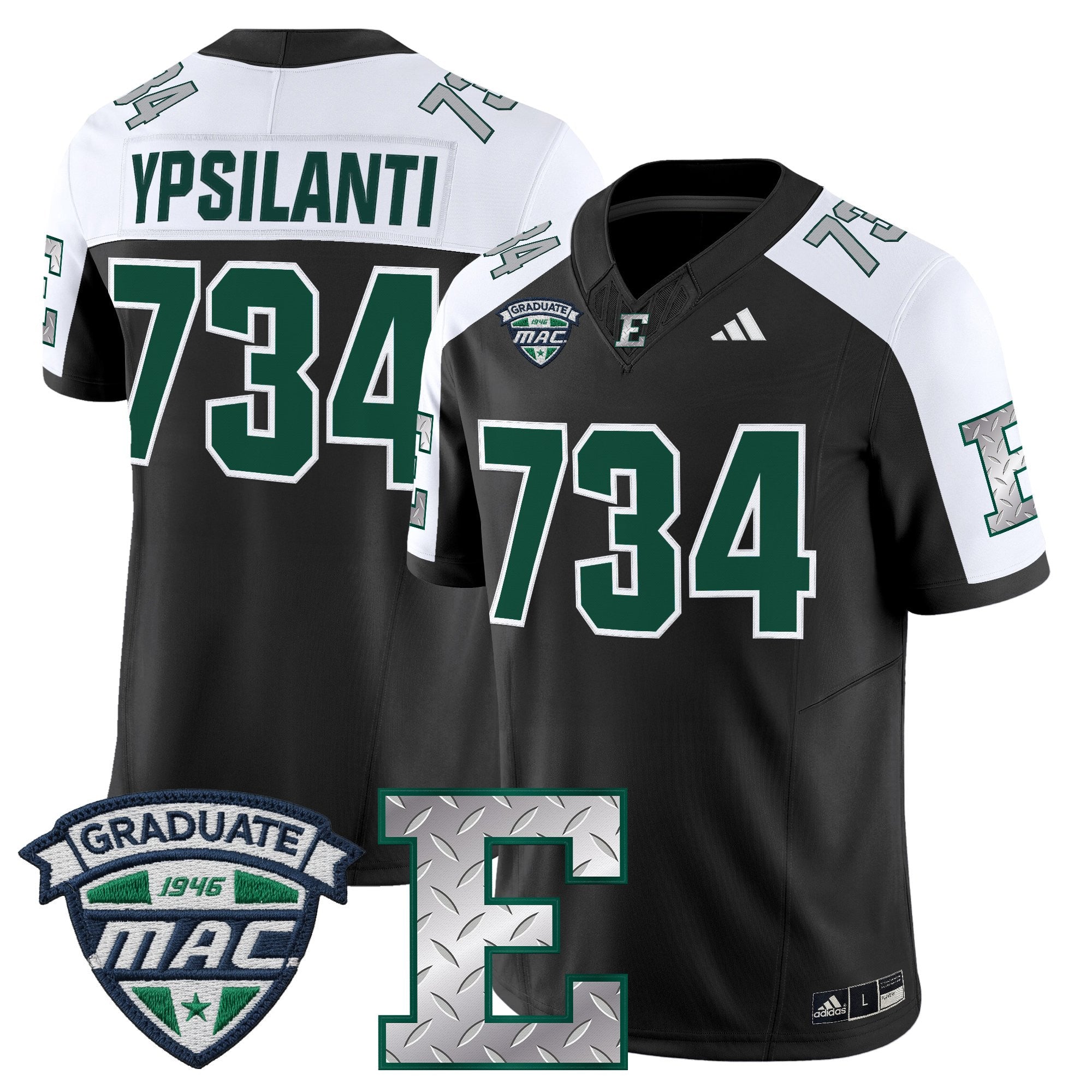 Eastern Michigan Eagles 2025 Vapor Limited Jersey - All Stitched