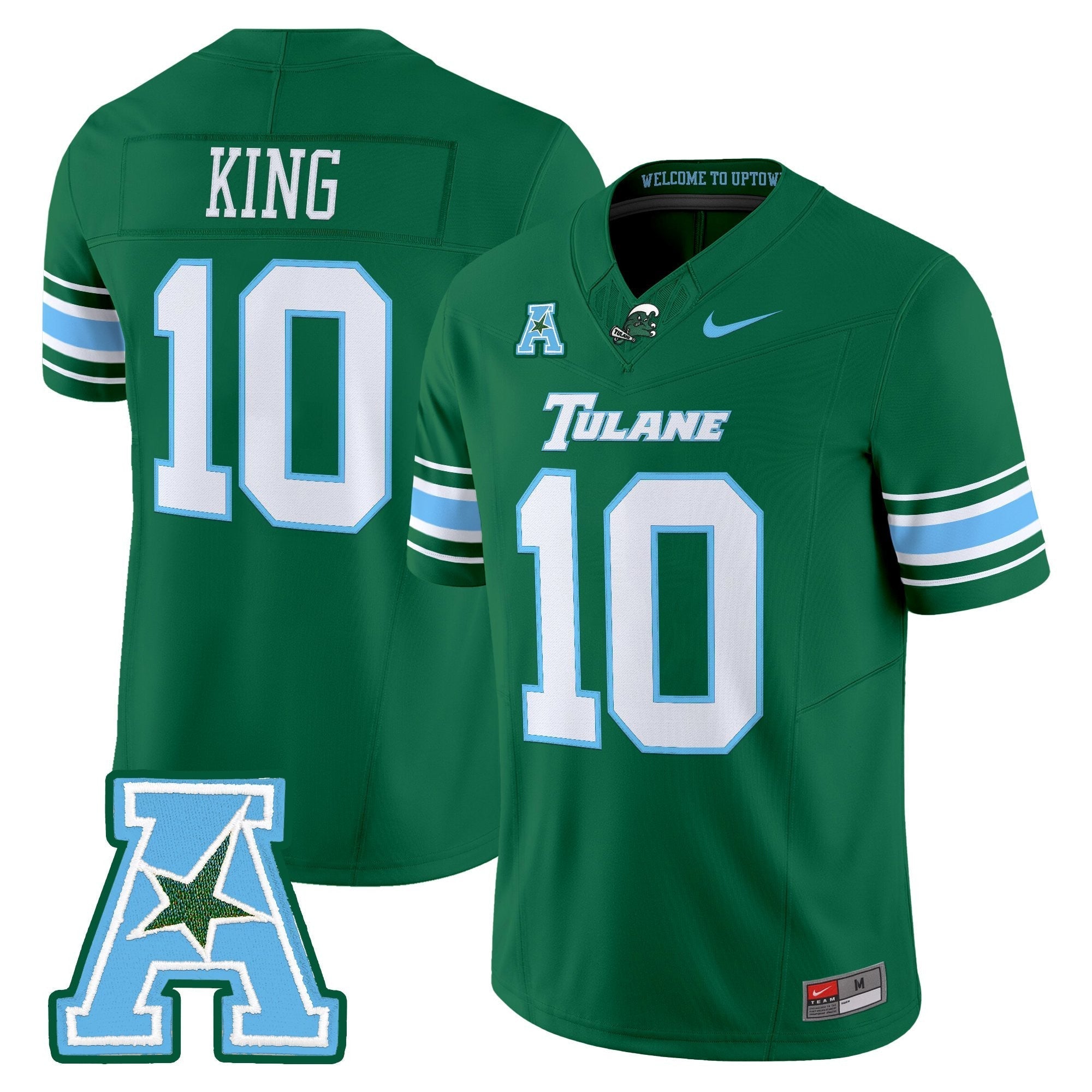 Tulane Green Wave 2025 Vapor Limited Jersey - All Stitched