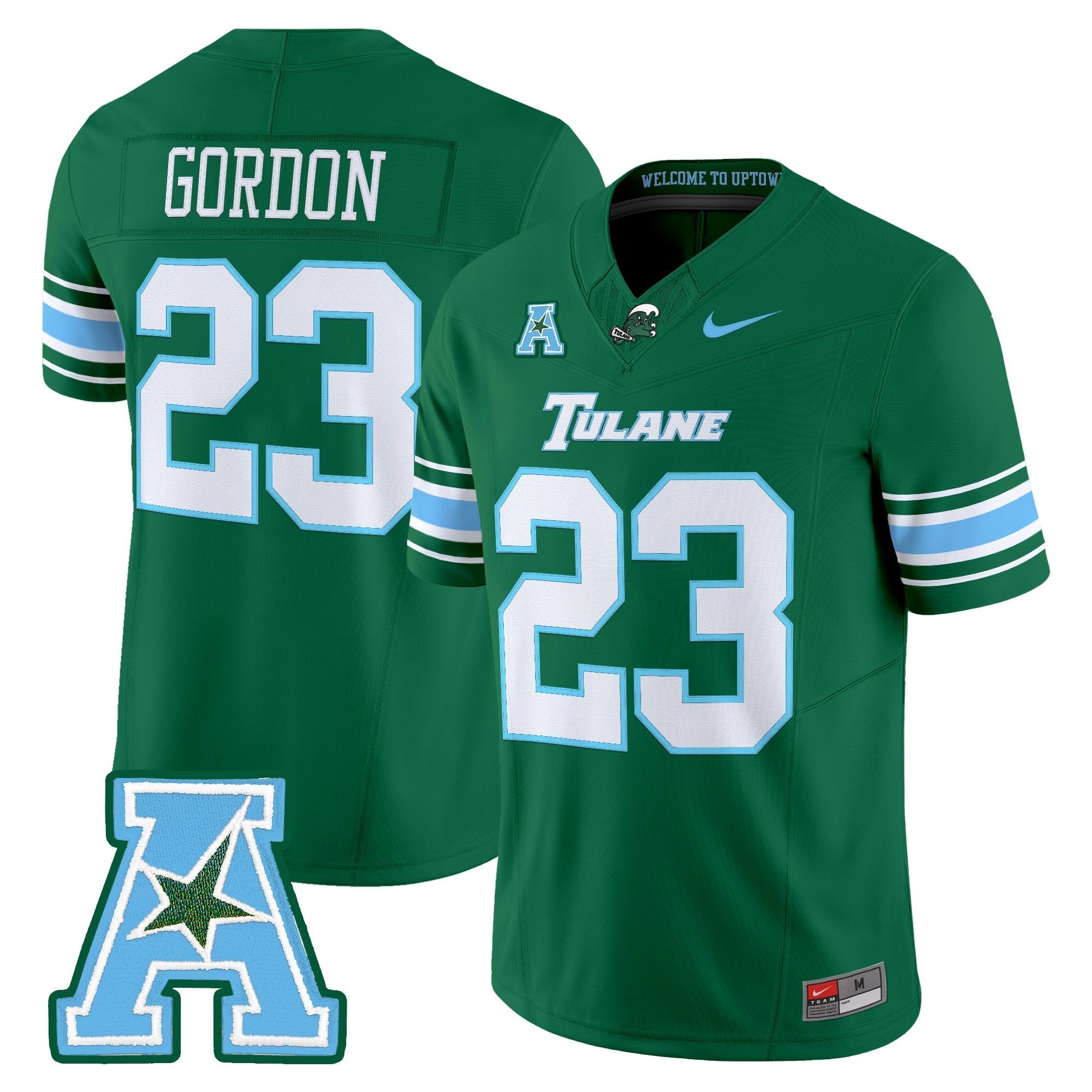 Tulane Green Wave 2025 Vapor Limited Jersey - All Stitched