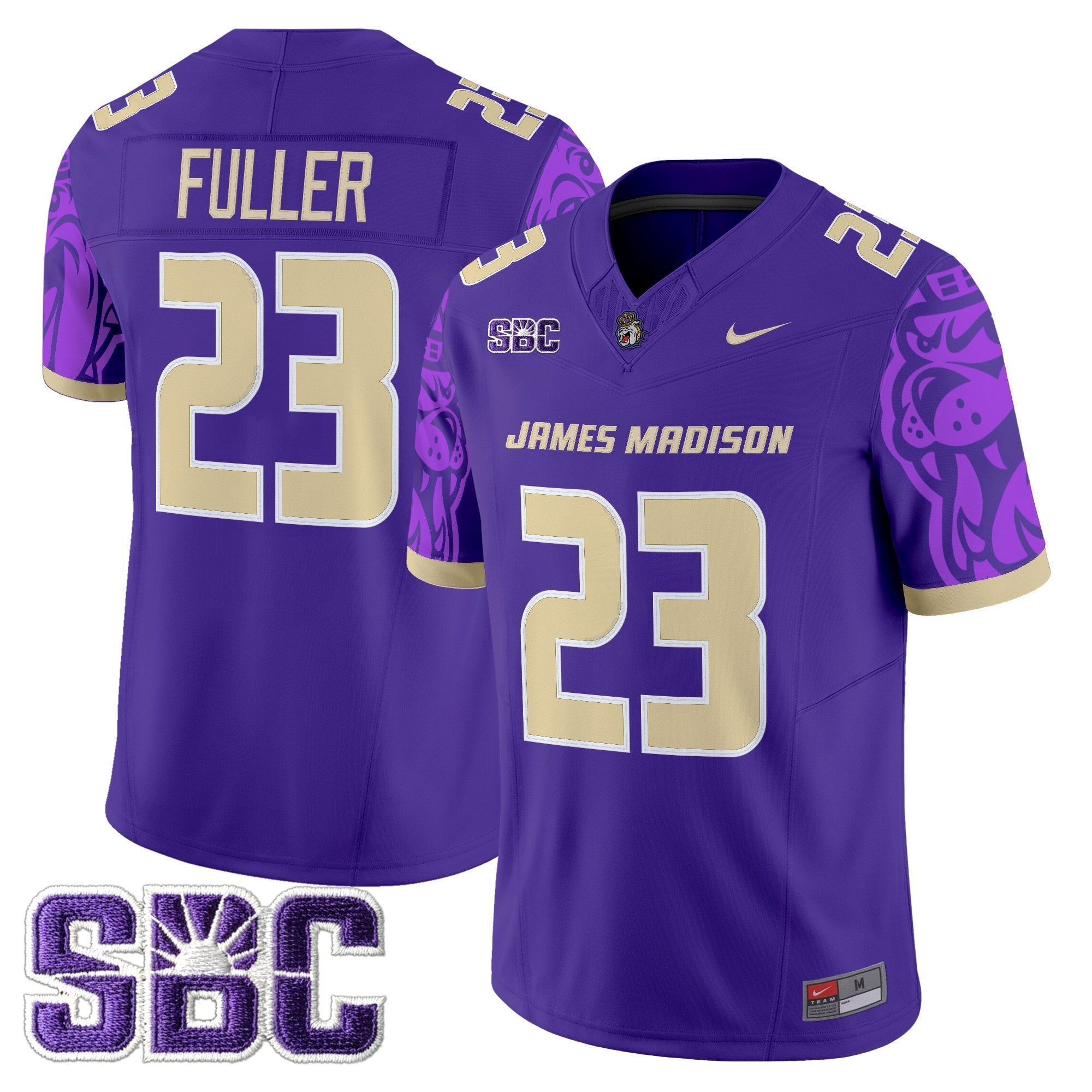 James Madison Dukes 2025 Vapor Limited Jersey V2 - All Stitched