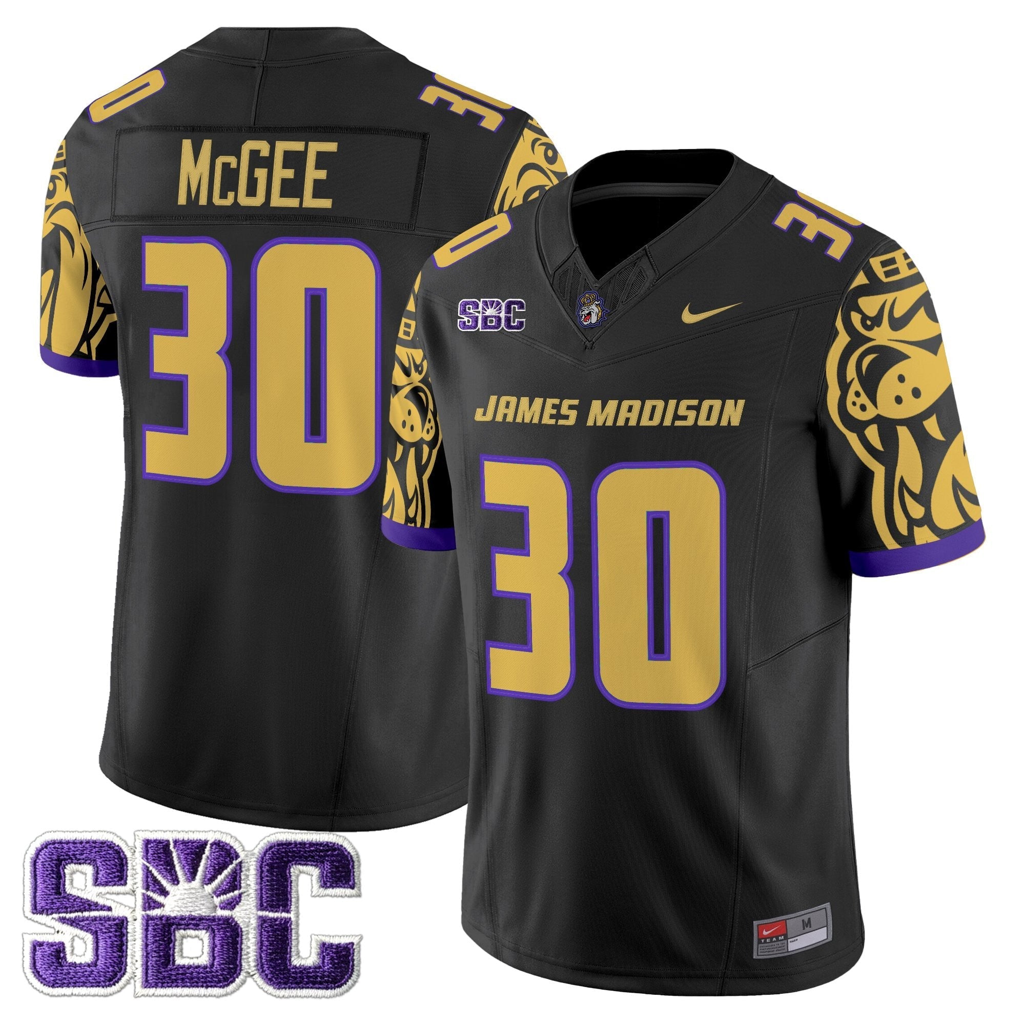 James Madison Dukes 2025 Vapor Limited Jersey V2 - All Stitched