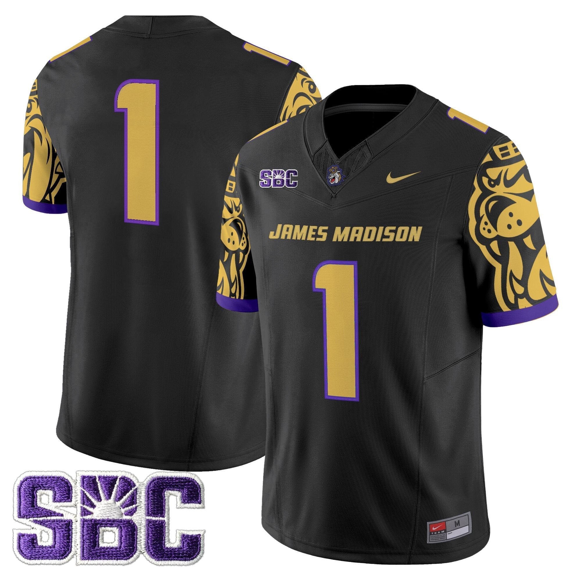 James Madison Dukes 2025 Vapor Limited Jersey V2 - All Stitched